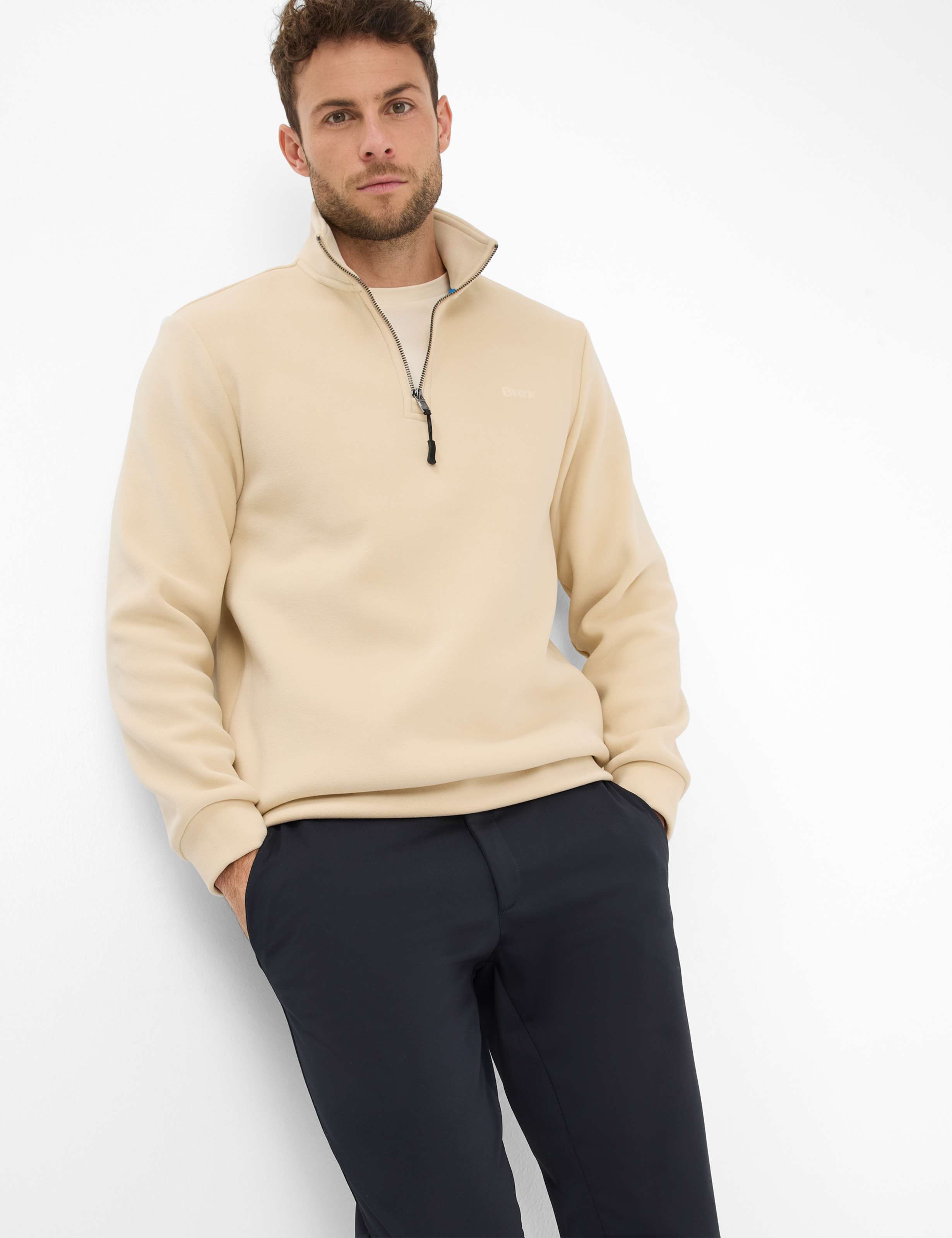 Homme Style PHIL Bleu Foncé Relaxed Fit Détail 1