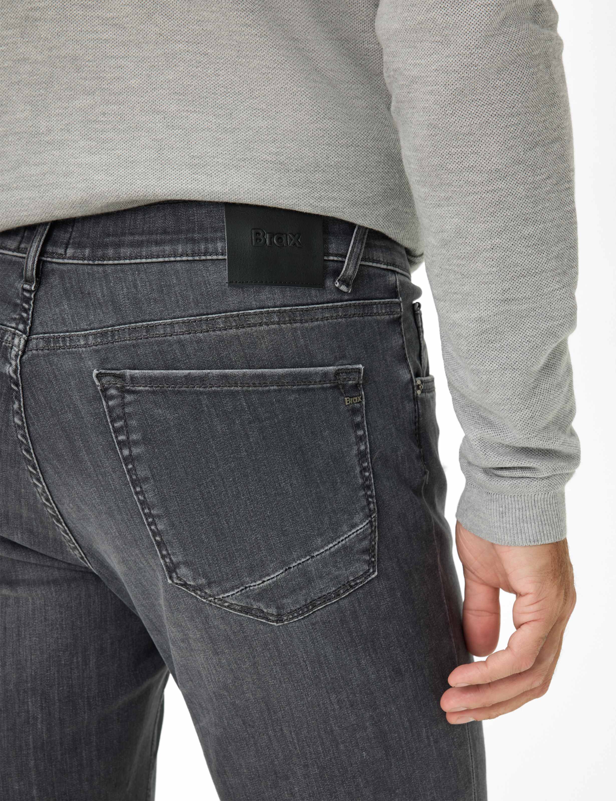 Men Style CHUCK Denim Medium Gray Modern Fit Detail 2
