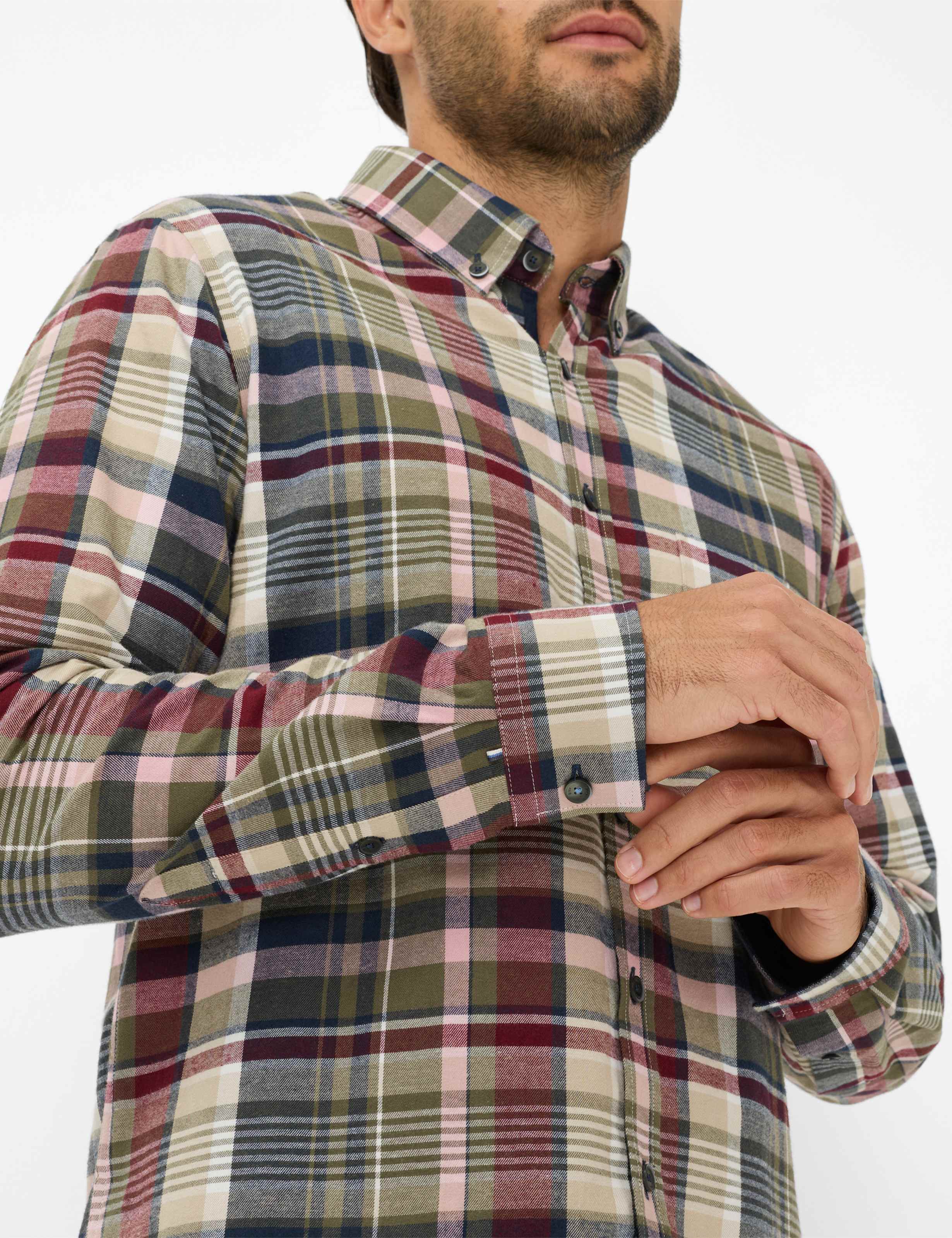 Homme Style DANIEL Rouge Foncé  Détail 2