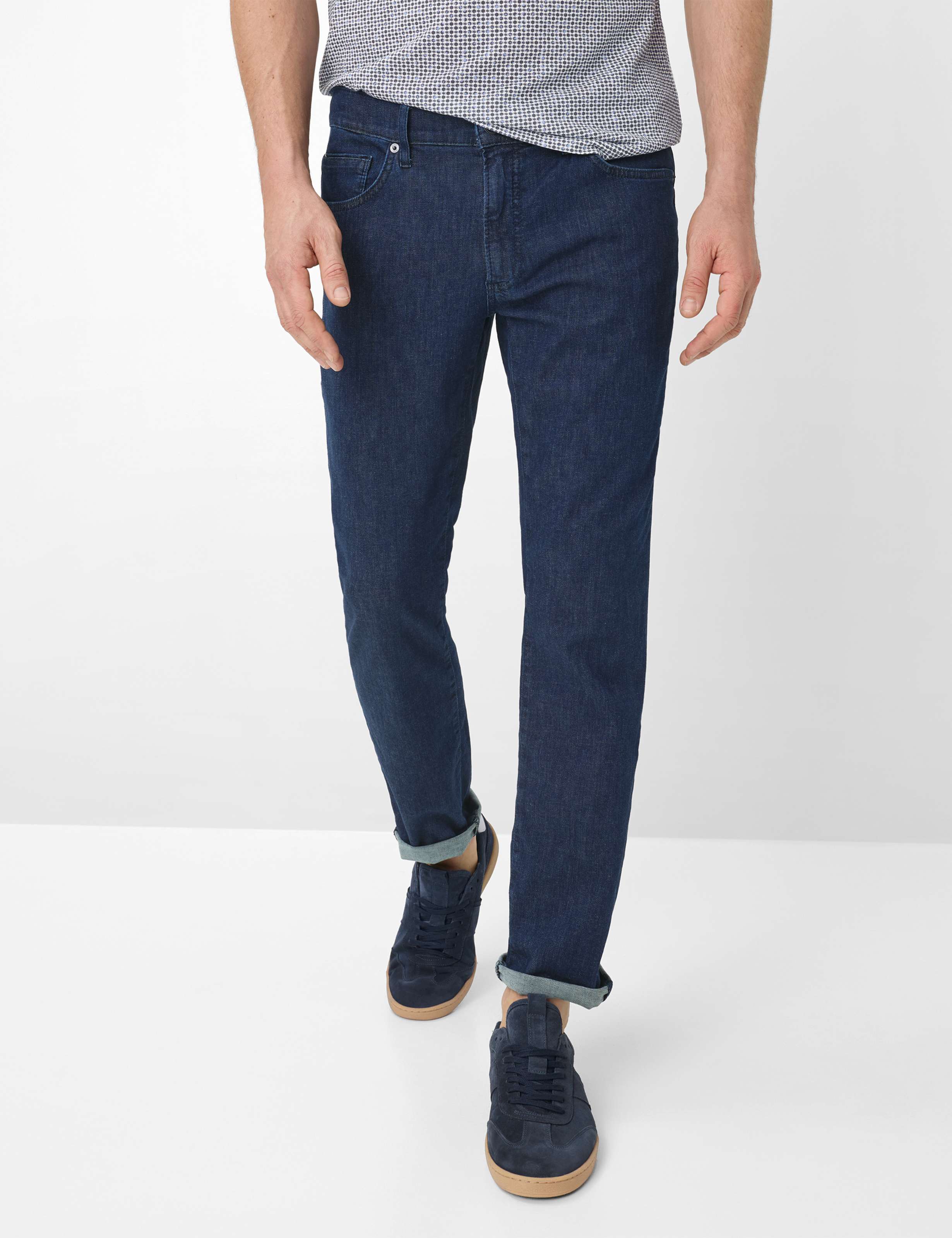 Thumbnail - Brax Herren Five-Pocket-Hose Style CHUCK RAW BLUE, denim dunkelblau, Gr. 36/30