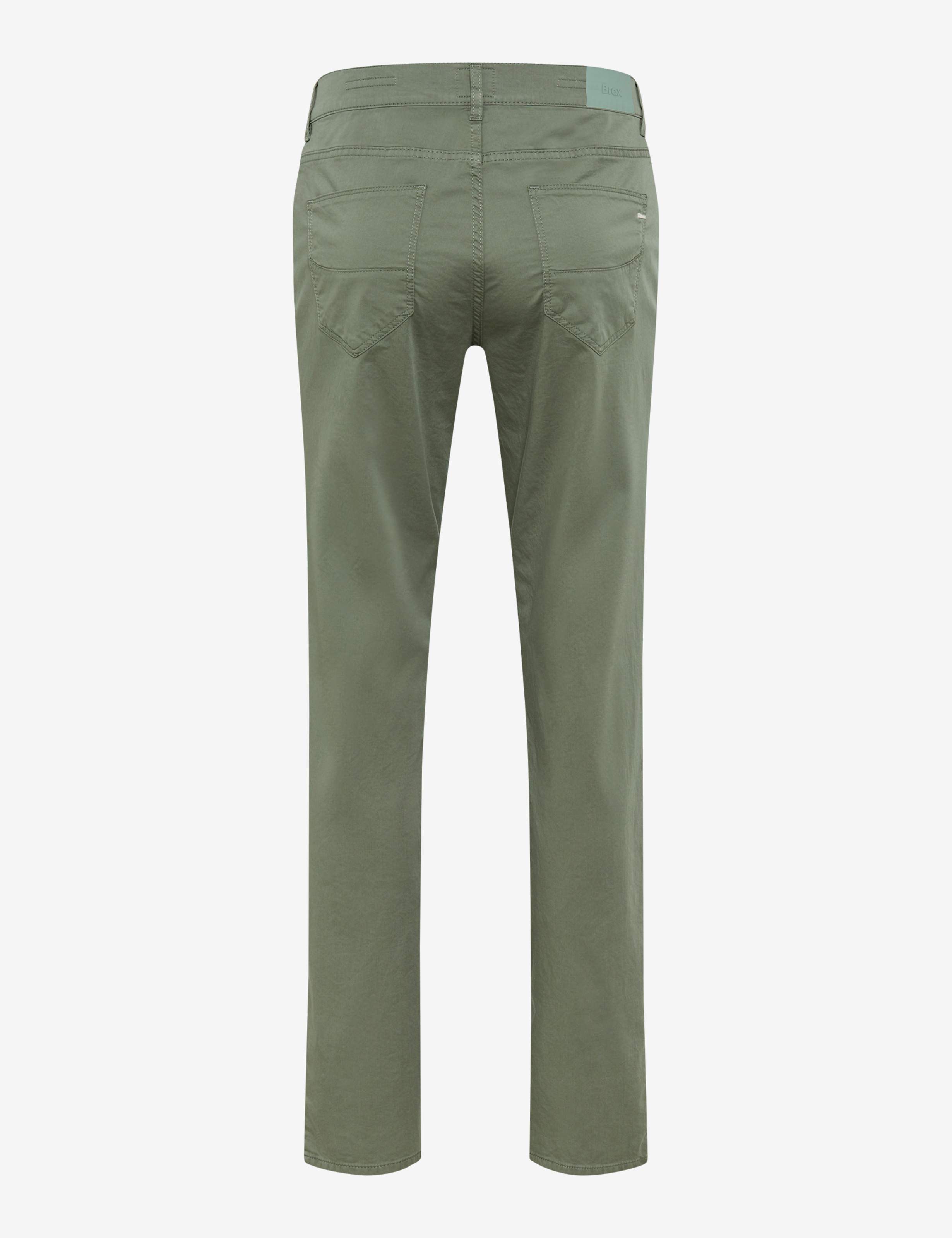 Men Style CADIZ Green Straight Fit Stand-alone rear view