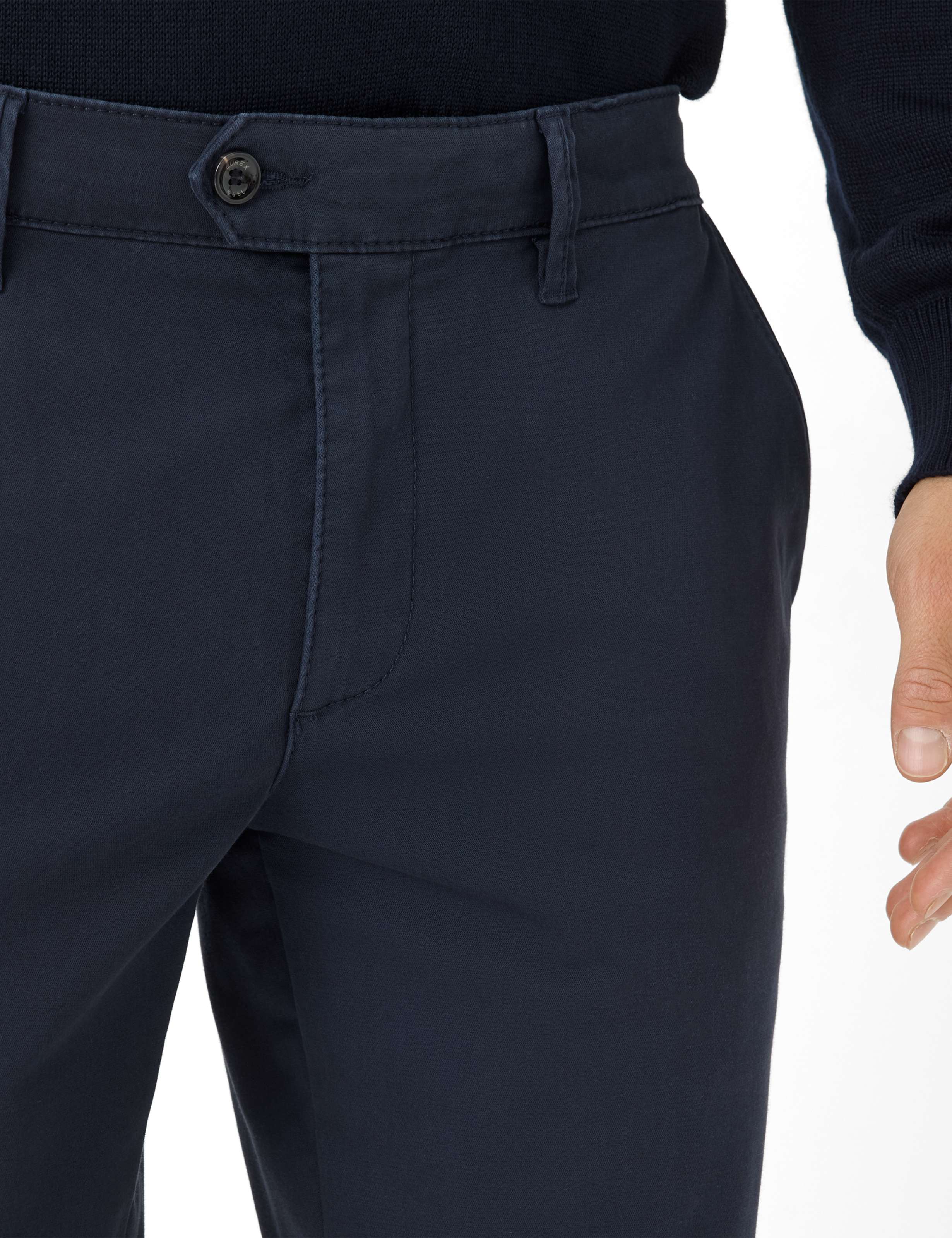 Homme Style JIM TT Bleu Foncé Regular Fit Détail 2