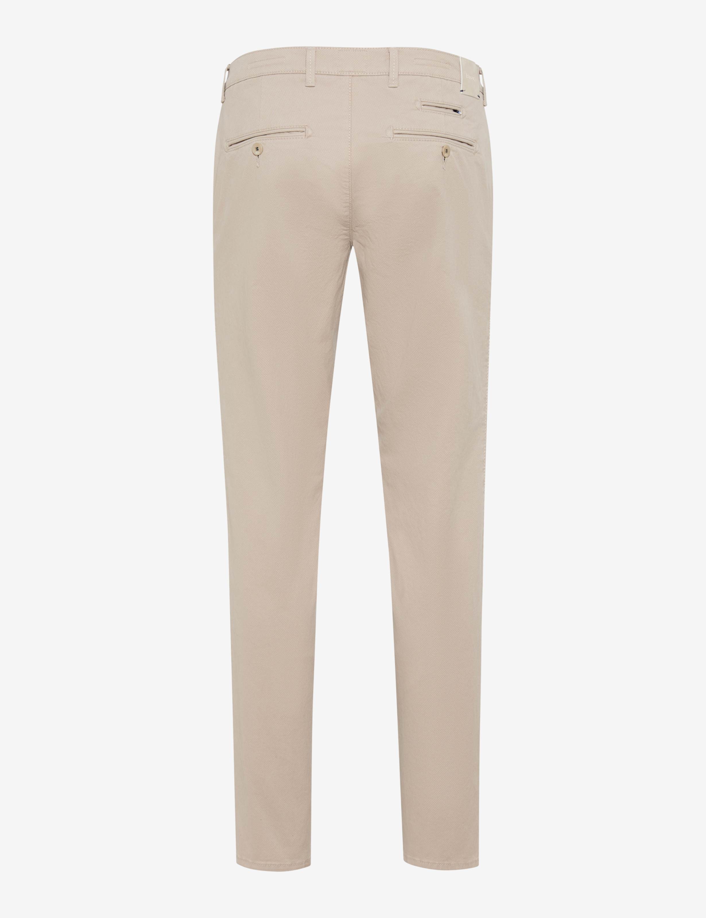 Men Style FABIO IN Beige Modern Fit Stand-alone rear view