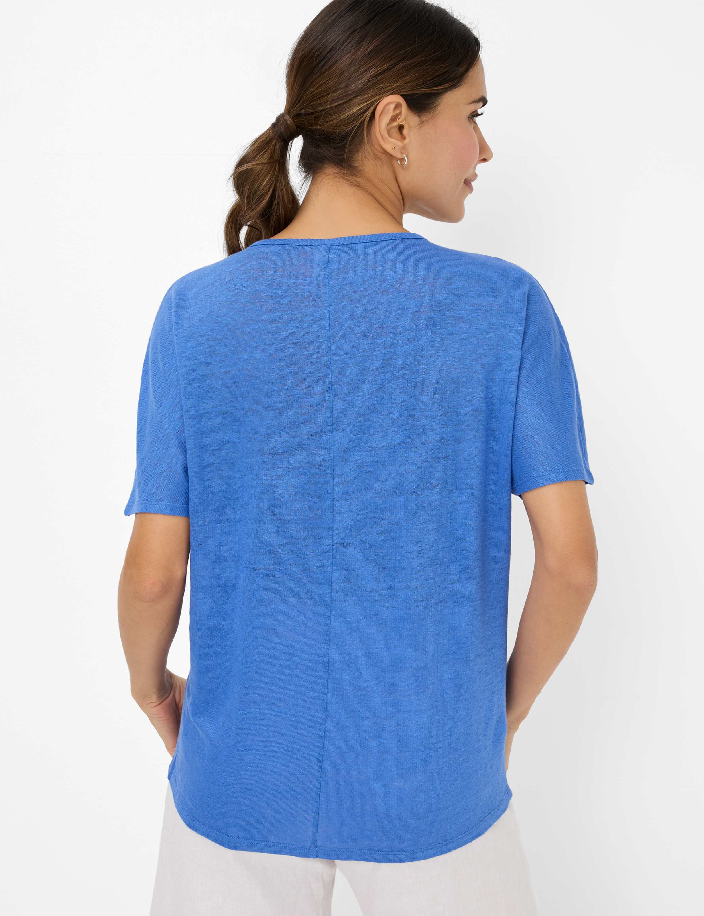 Women Style CAELEN Blue  Model back
