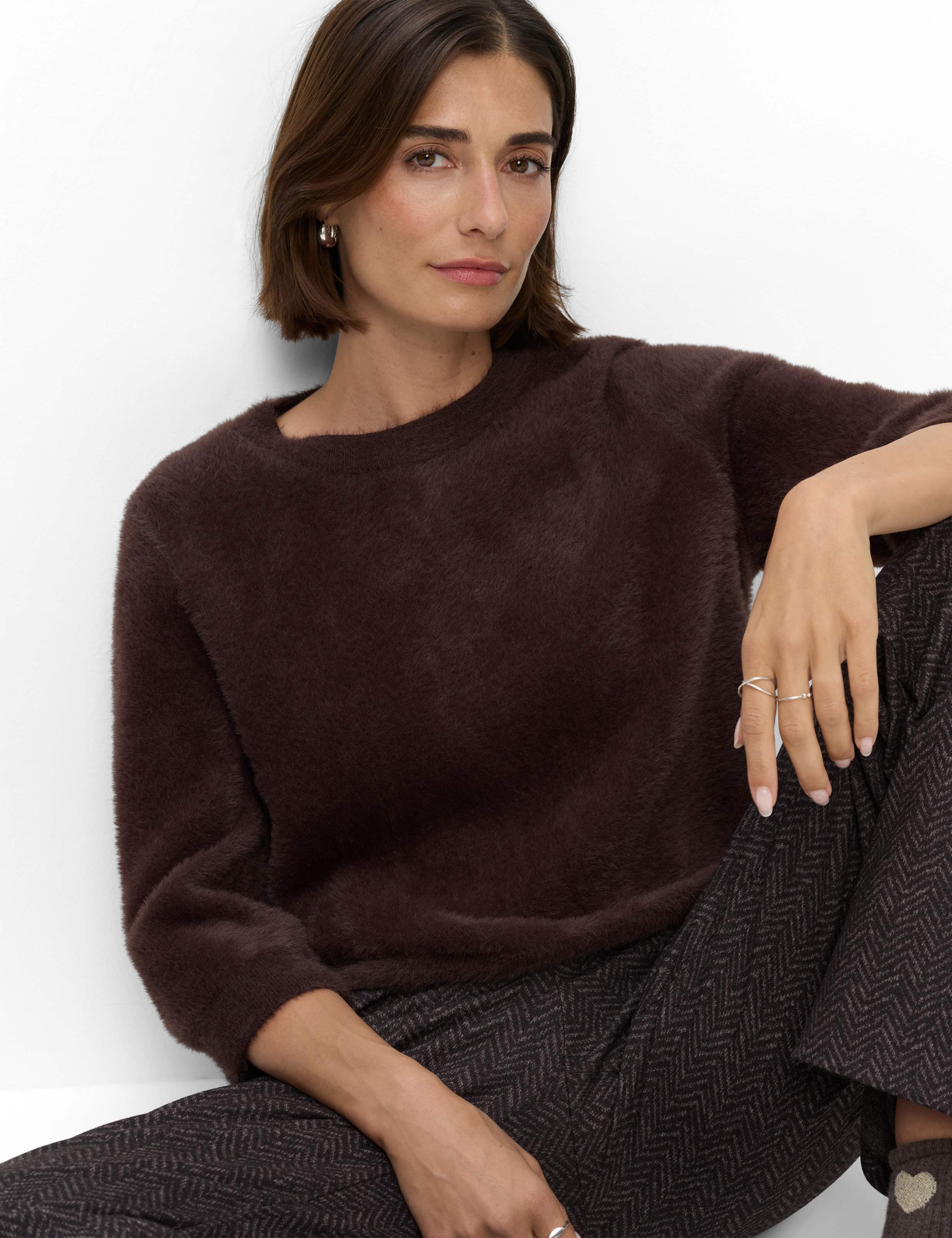 Femme Style NOEMI Marron Foncé  Détail 1