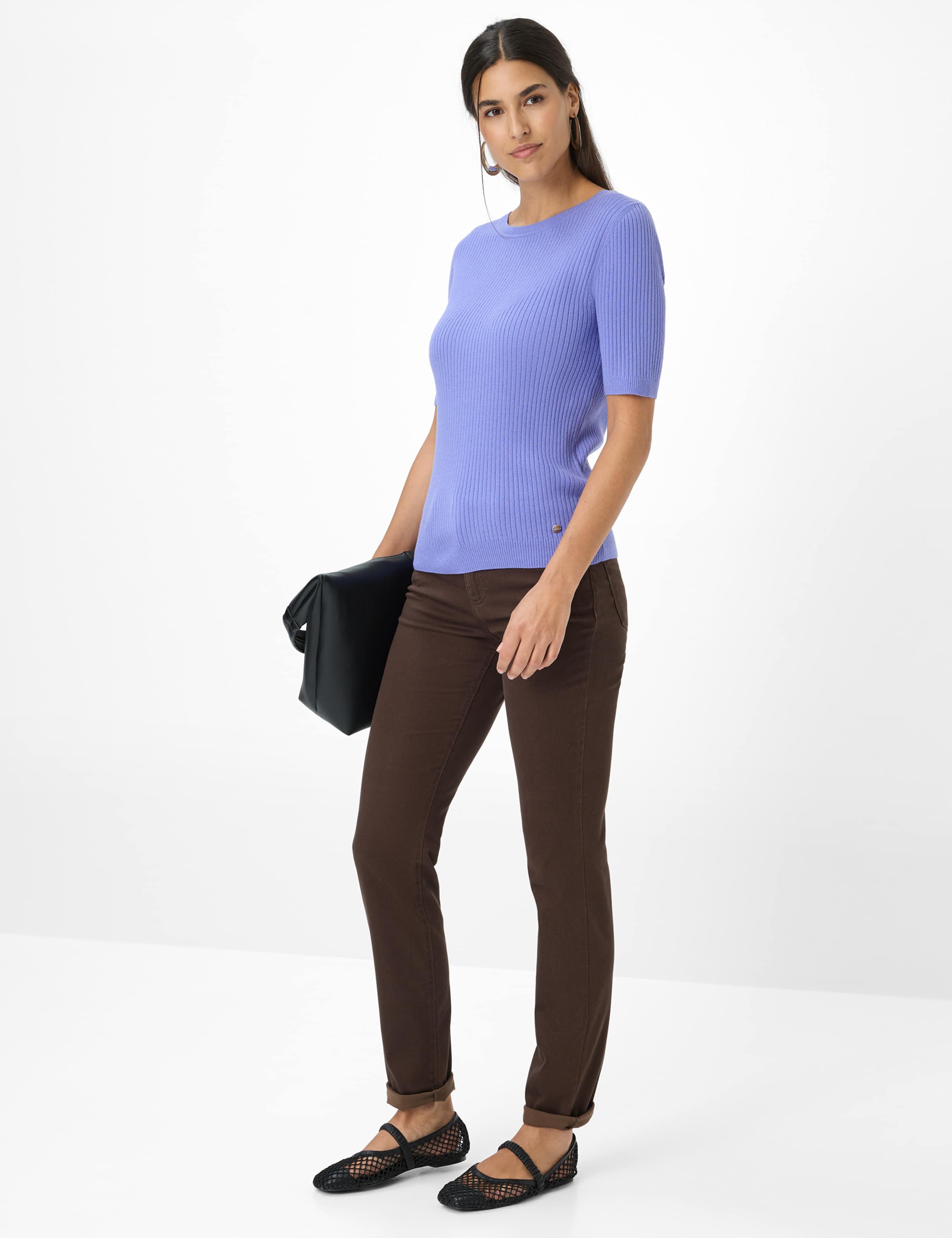 Dames Style LYNN Paars  Model outfit