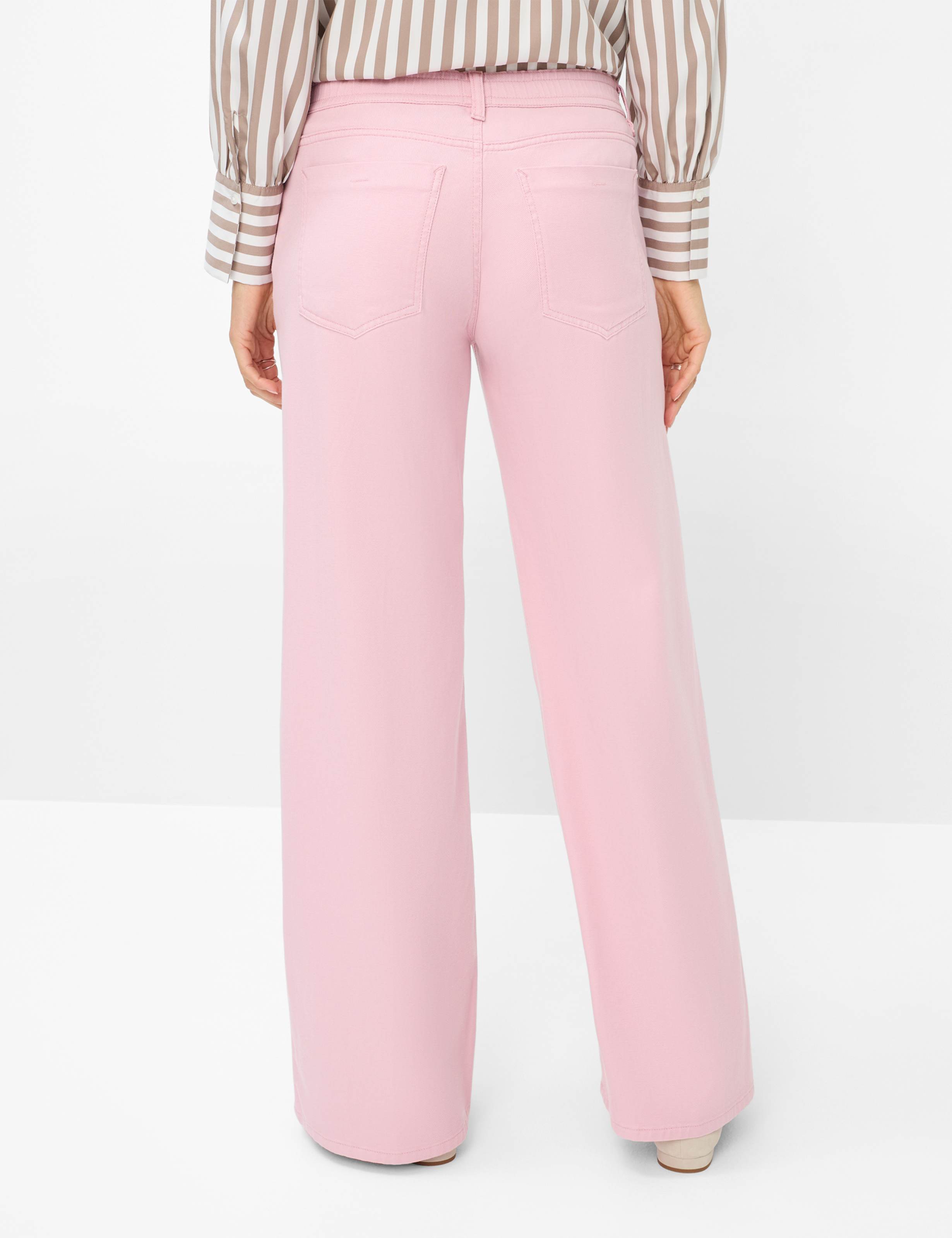 Femme Style MORGAN Rose Wide Leg Dos mannequin