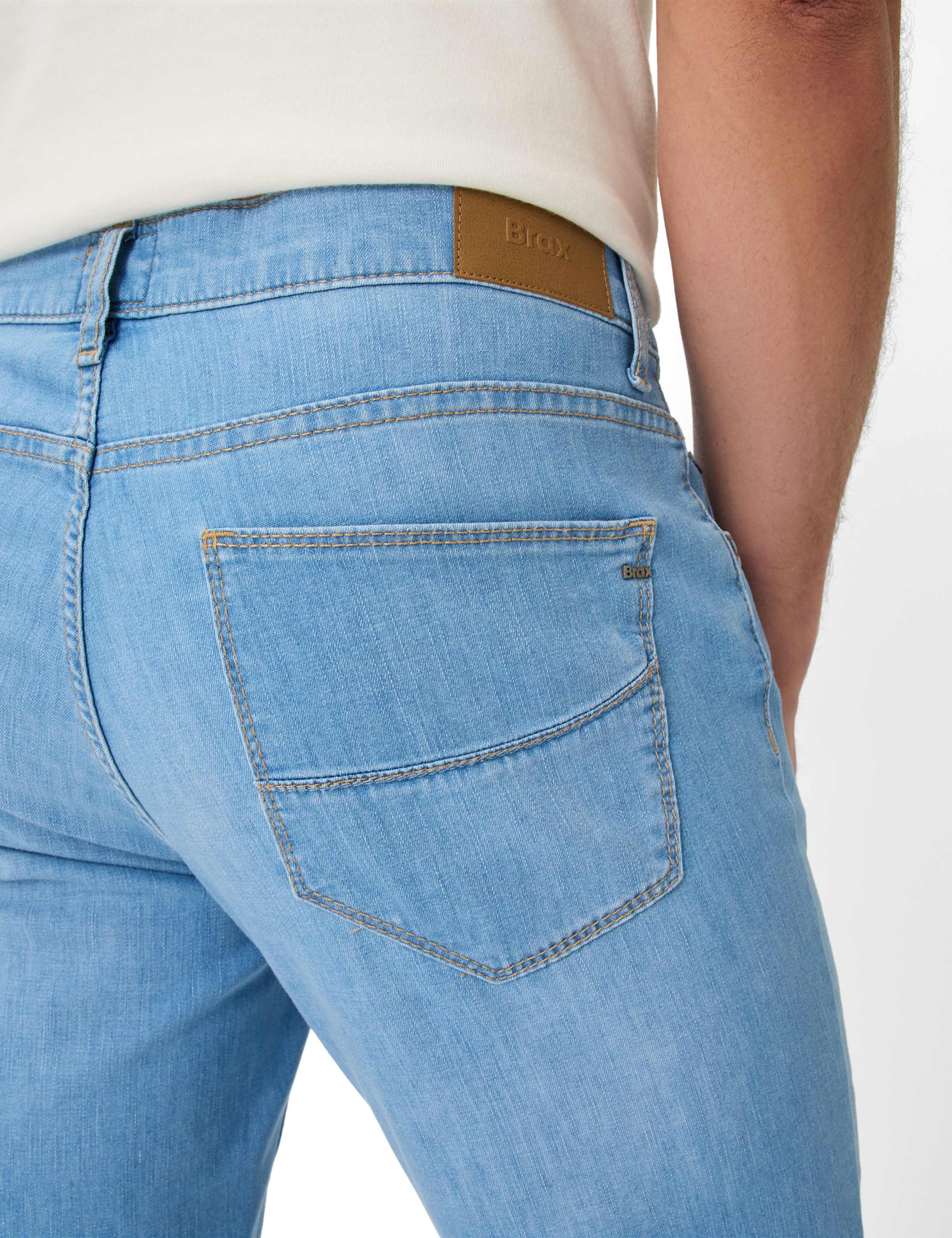 Men Style CADIZ Denim Light Blue Straight Fit Detail 2
