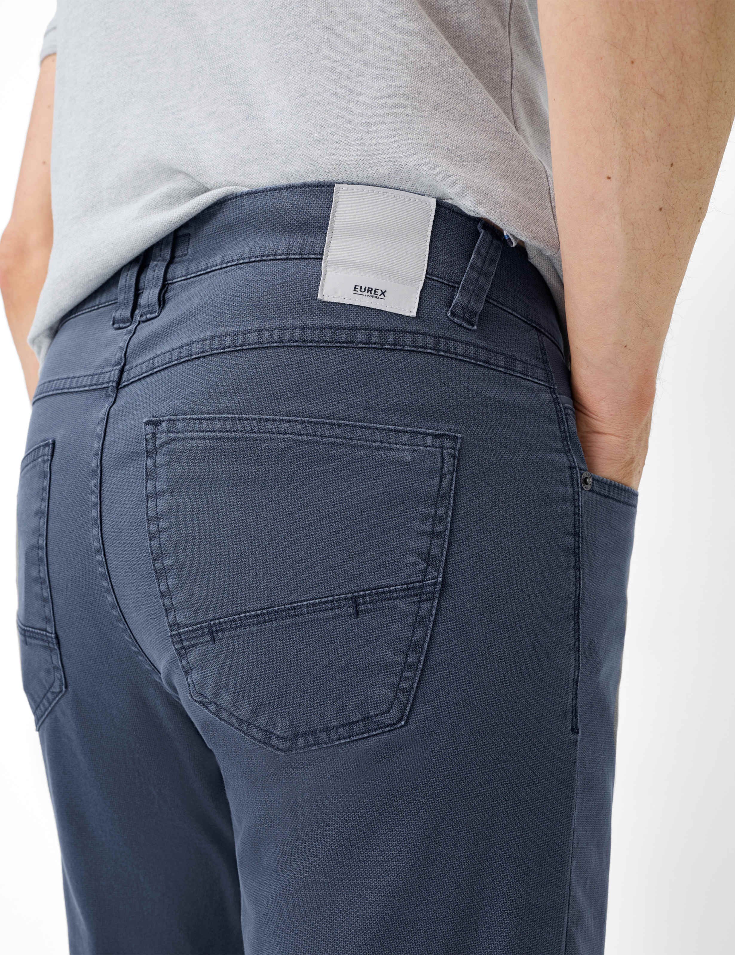 Homme Style LUKE Bleu Regular Fit Détail 2