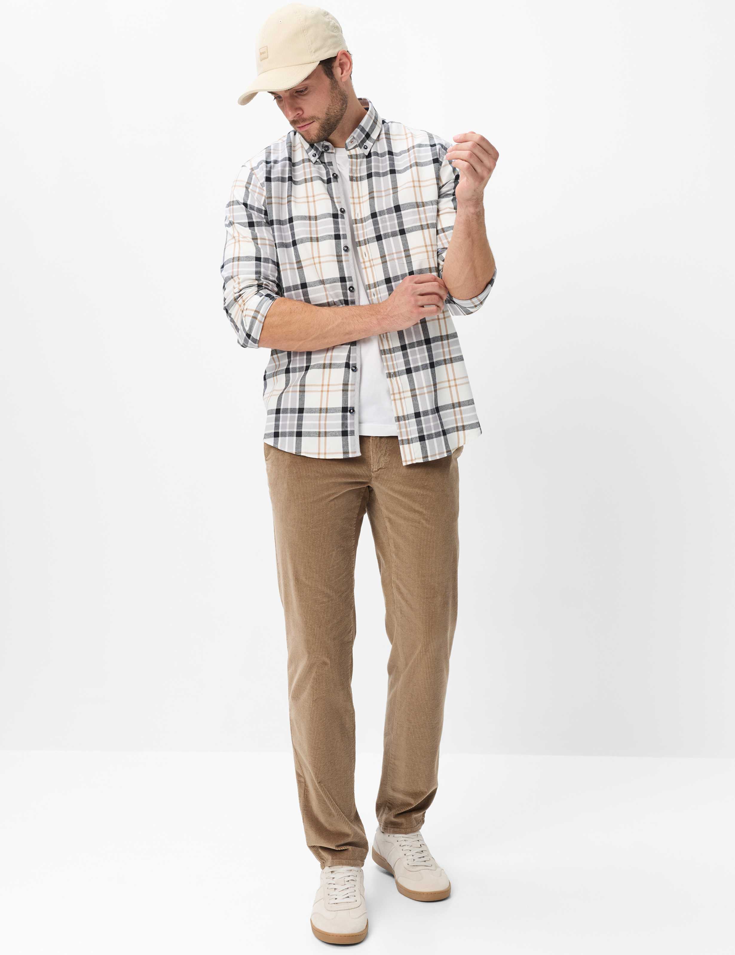 Heren Style DANIEL Offwhite  Model outfit