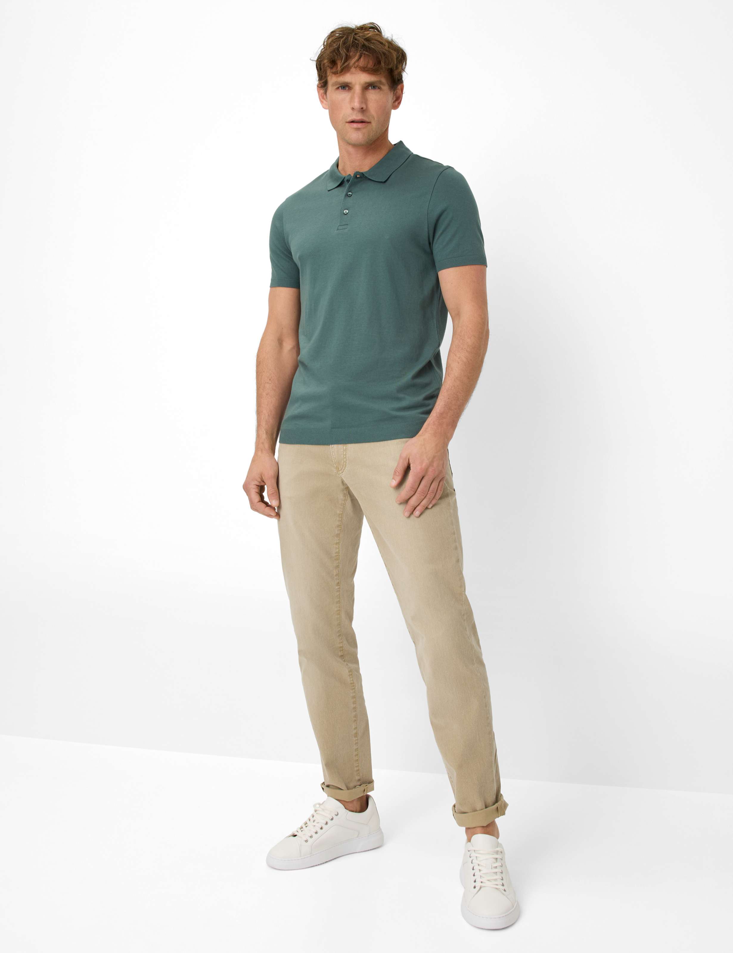 Men Style PARVIS Dark Green  Model Outfit