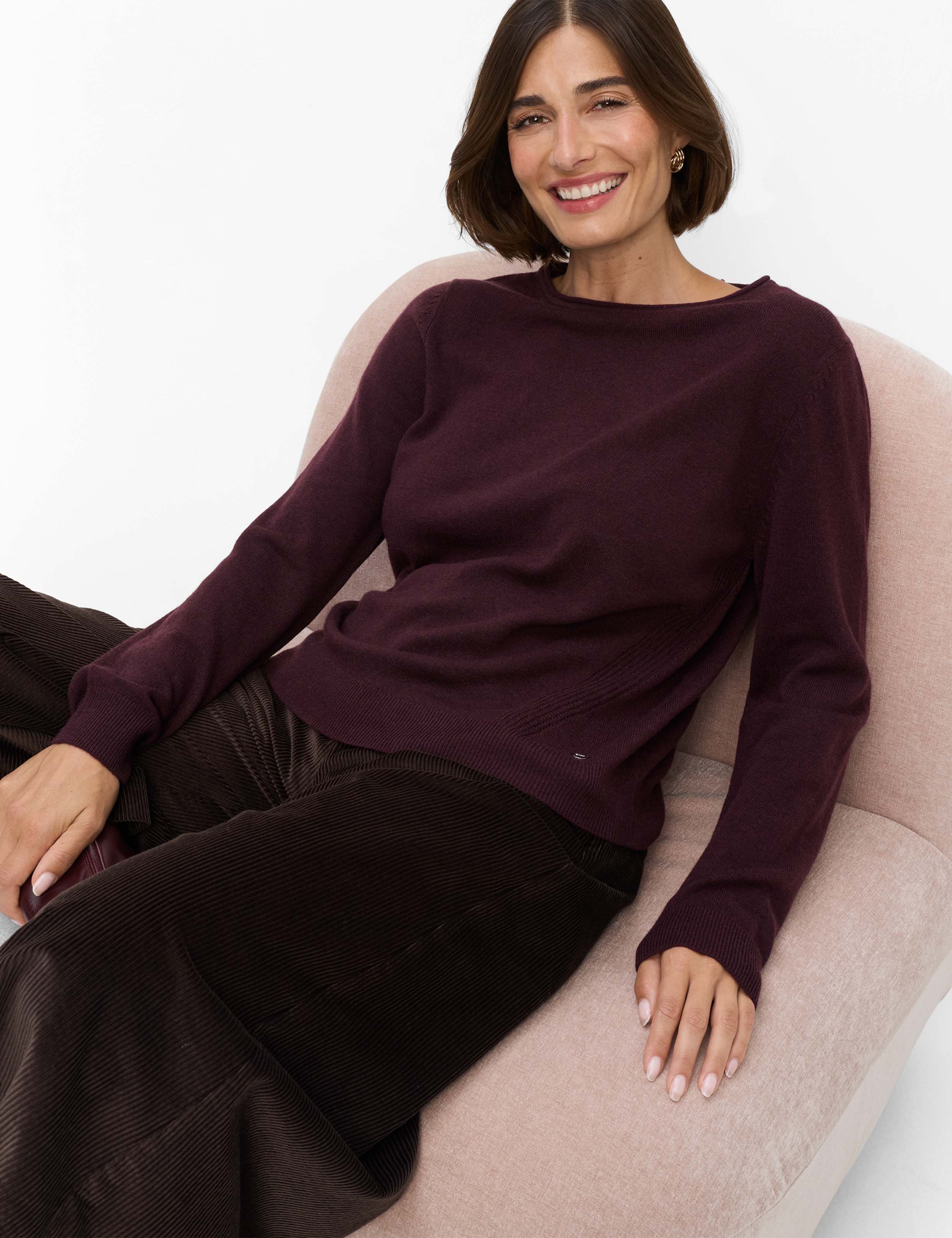 Damen Style LISA Dunkles Lila  Detail 1