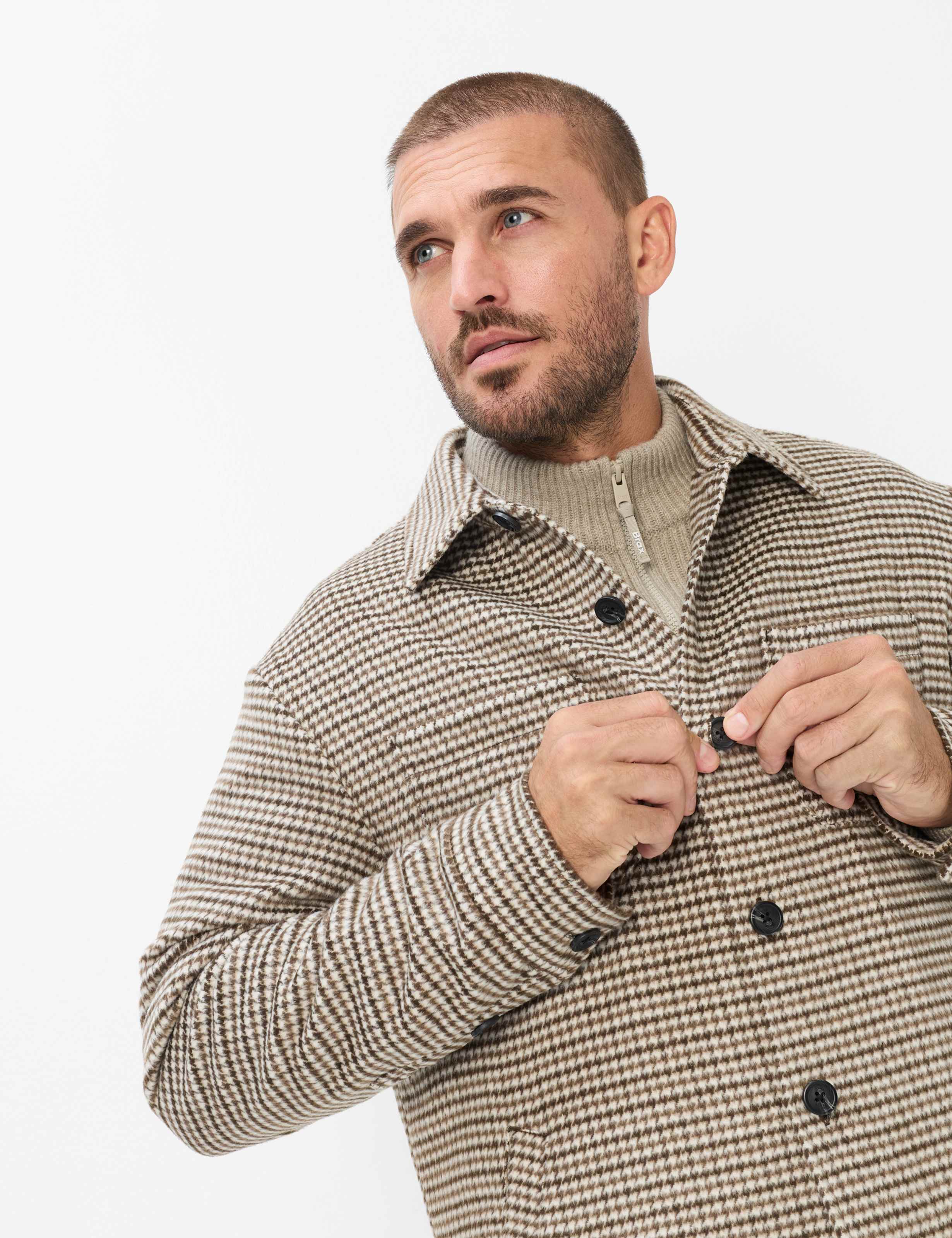 Herren Style DEXTER Dunkelbraun  Detail 1