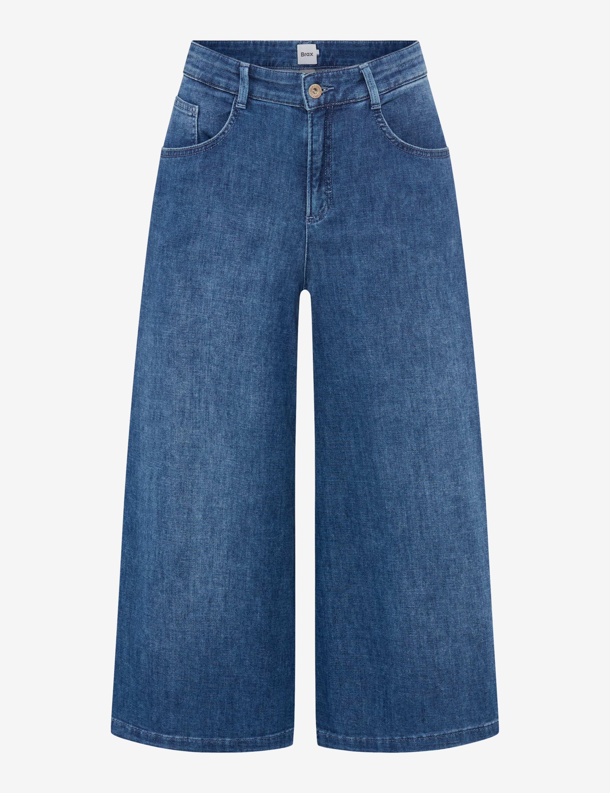 Femme Style MELLI S Bleu Wide Leg Détourage avant