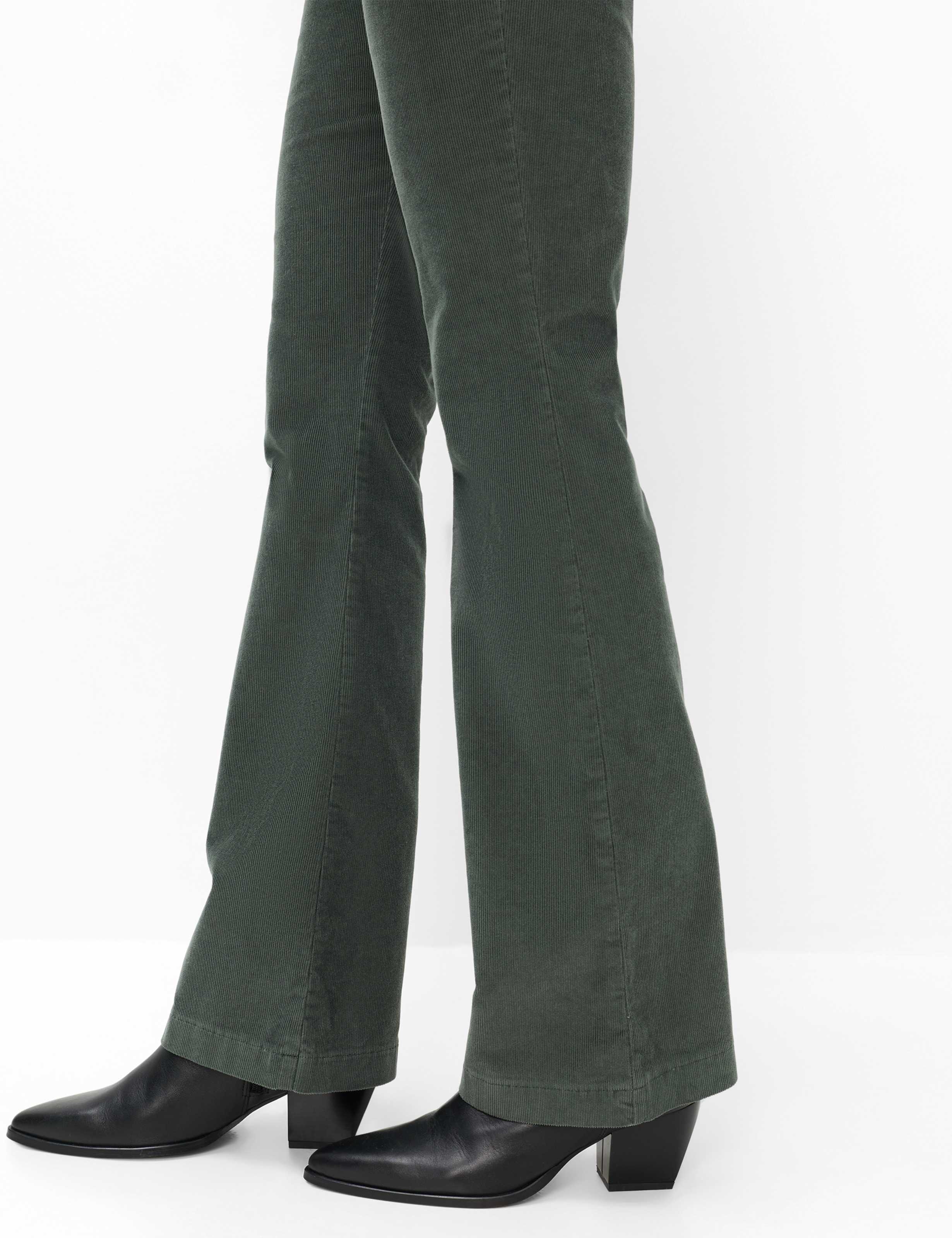 Women Style SHAKIRA Dark Green Slim Fit Detail 2