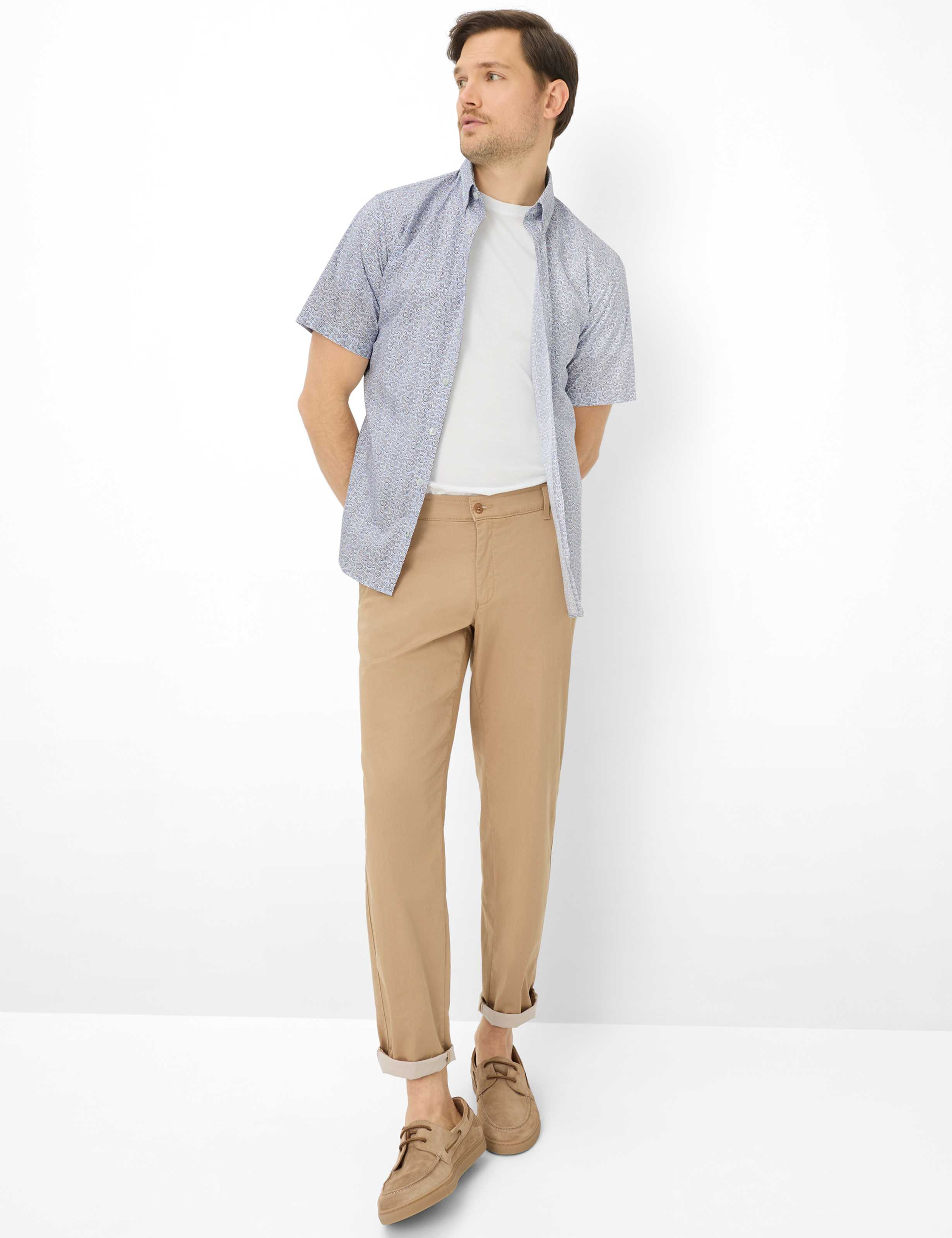 Heren Style DAN Blauw  Model outfit