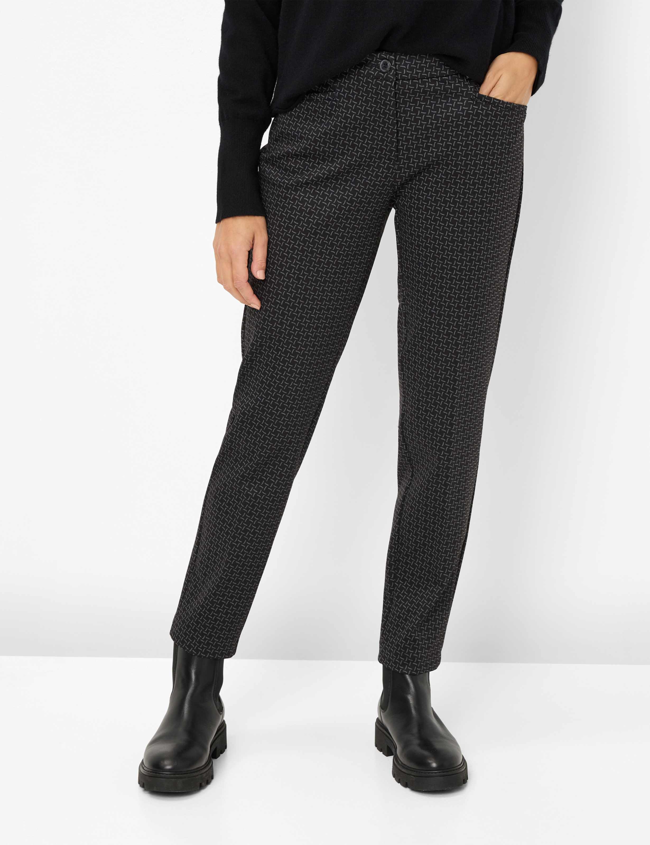 Noir, Femme, Style MARON S, MODEL_FRONT_ISHOP