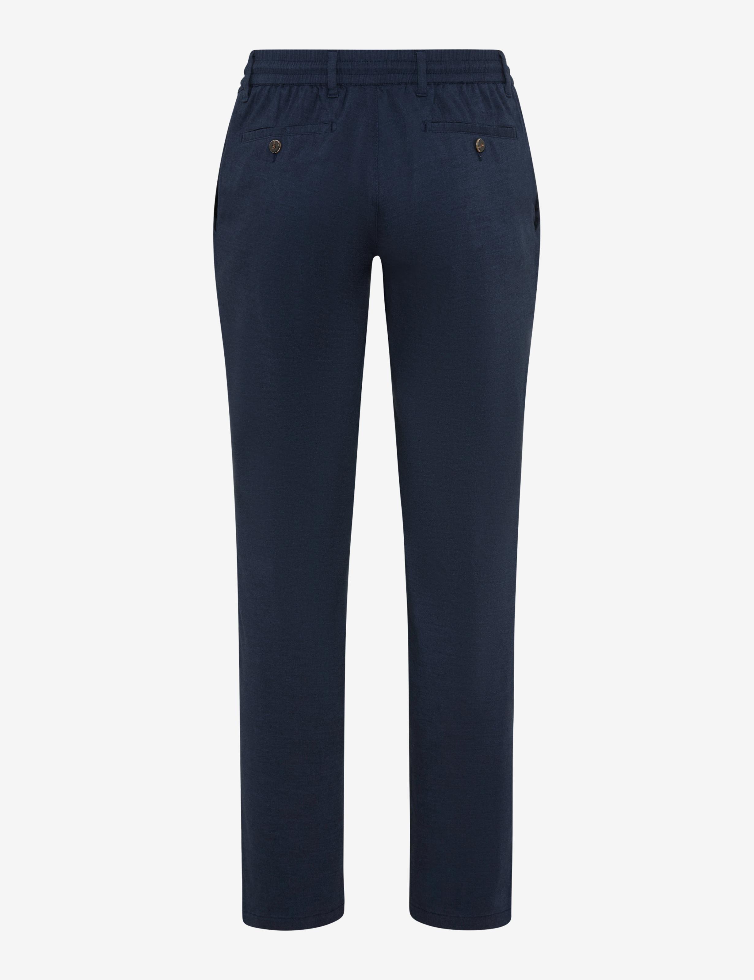 Herren Style TILL Dunkelblau Regular Fit Freisteller Rueck