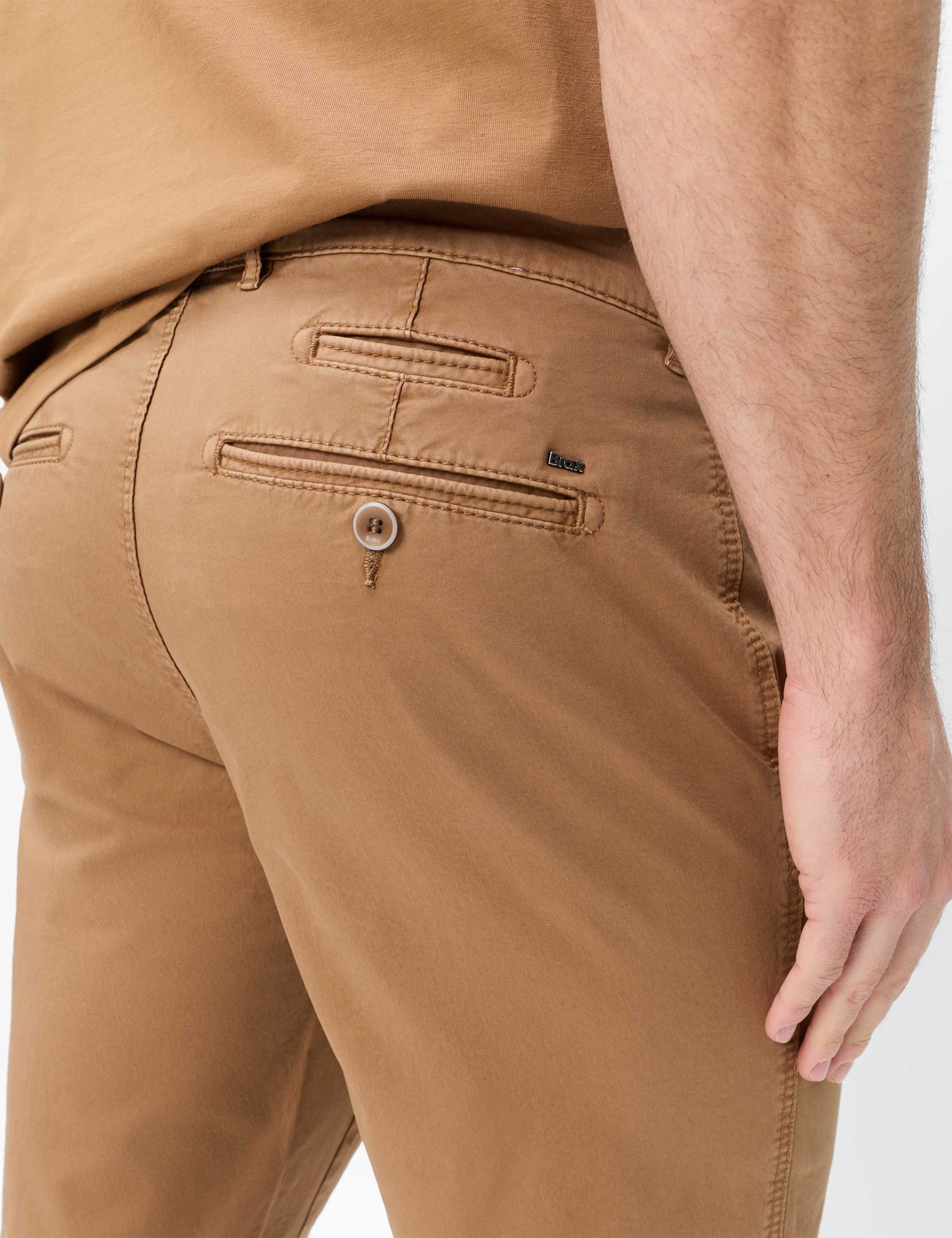 Heren Style BARI Lichtbruin Regular Fit Detail 2