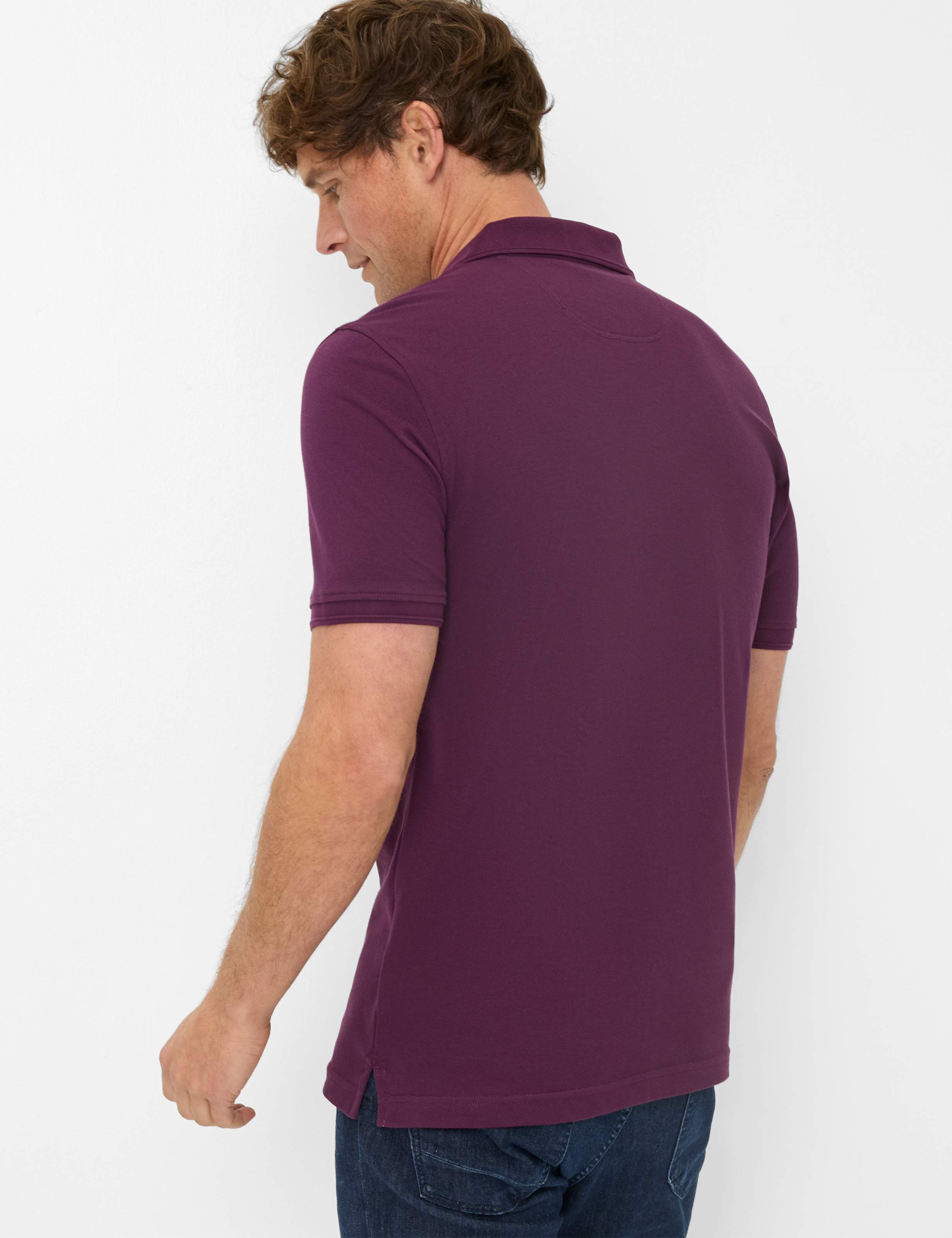 Men Style PETE Dark Purple  Model back
