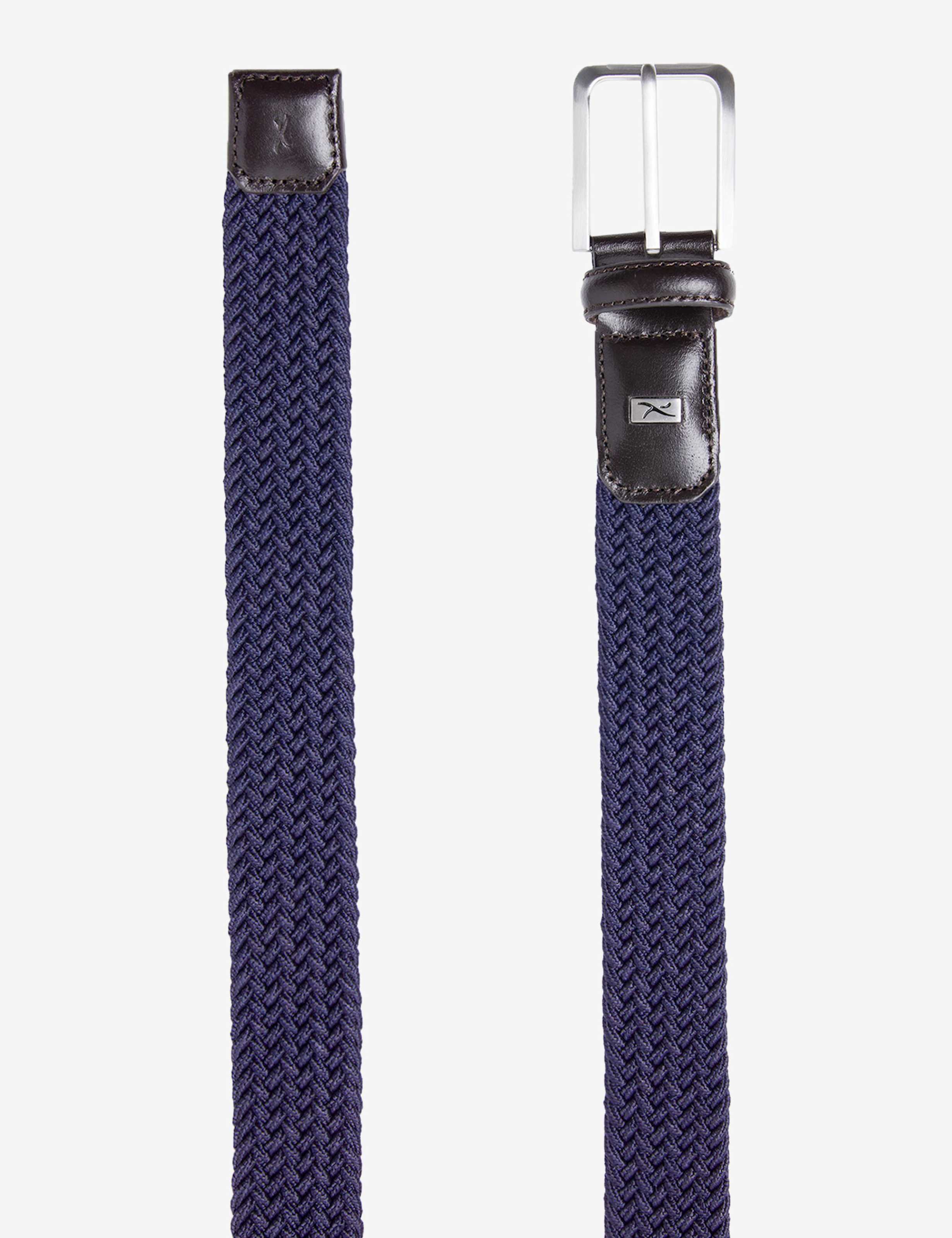 Homme Style CEINTURE POUR HOMME Bleu Foncé  Détail 2