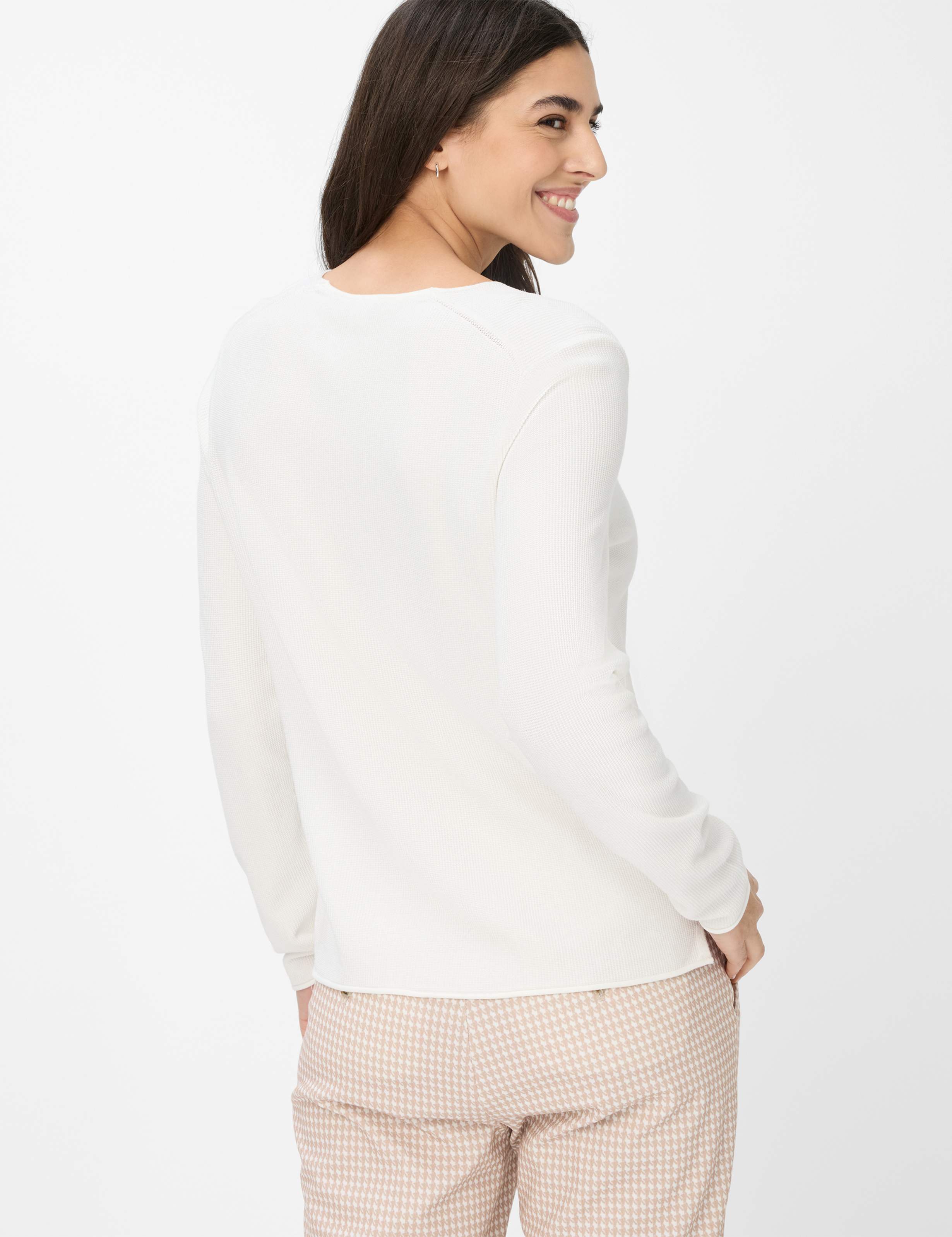Damen Style LESLEY Cremeweiß  Model Rueck