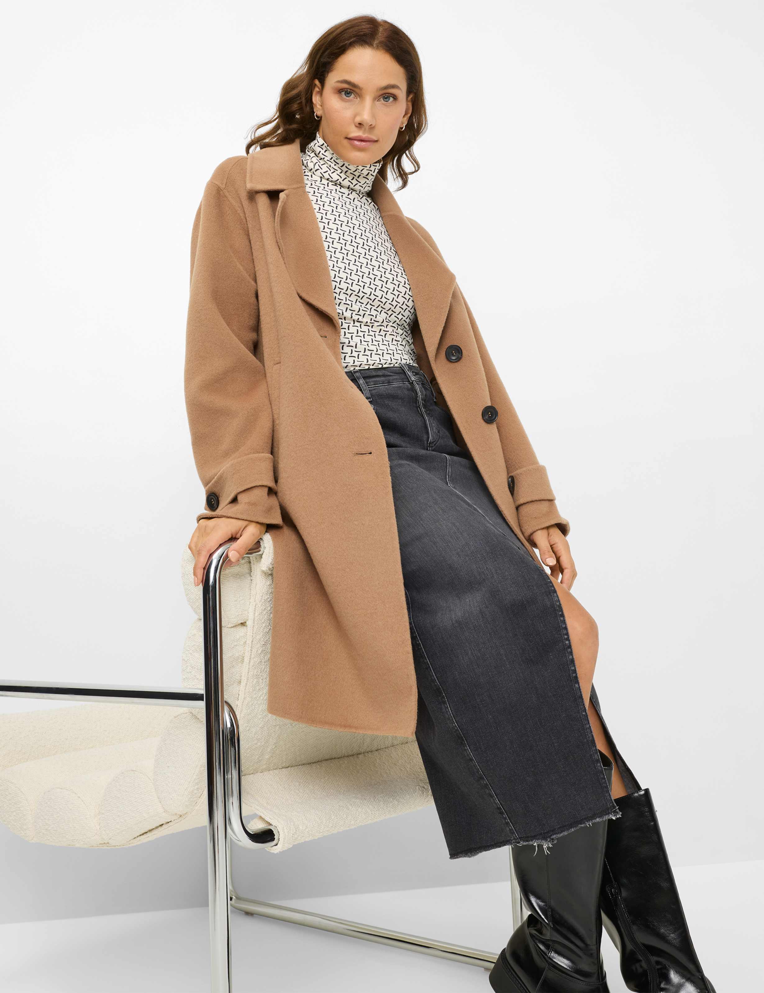 Dames Style CARINA L Crème Wit  Detail 1