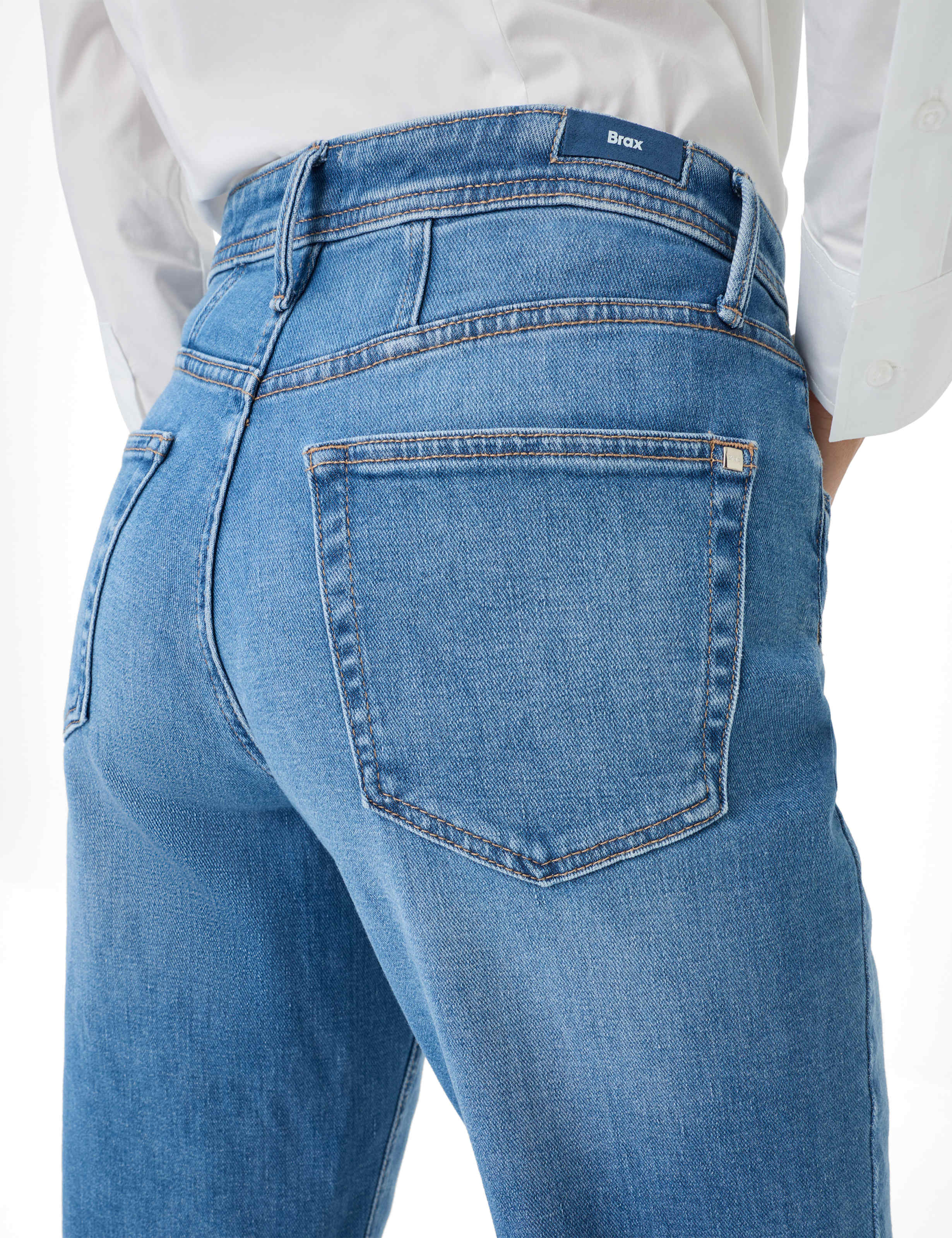Damen Style MILEY S Denim Hellblau Modern Fit Detail 2