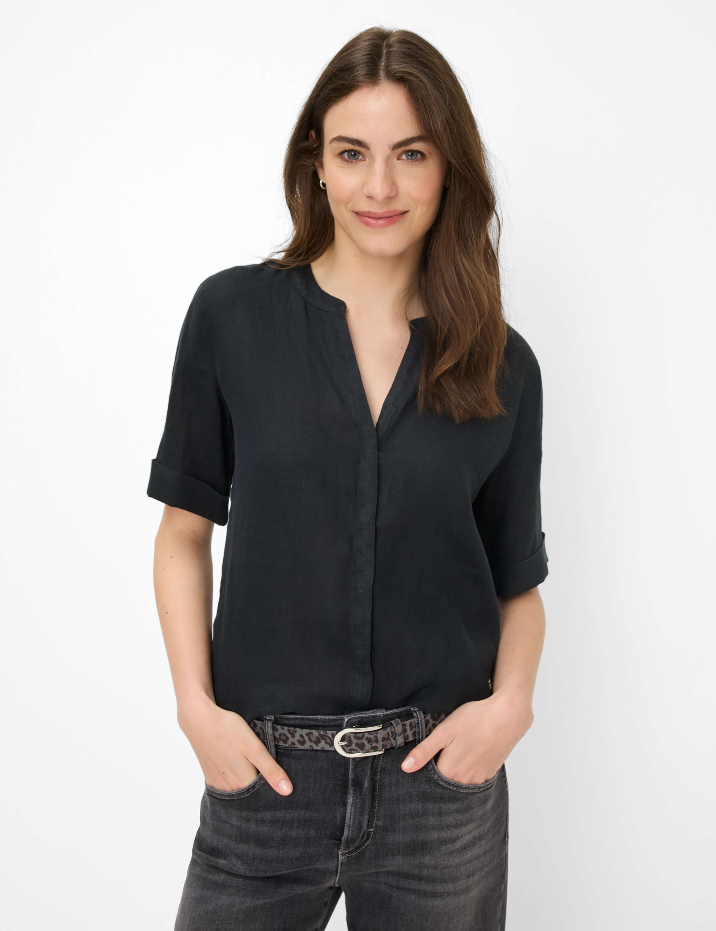 Black, Women, Style VERI, MODEL_FRONT_ISHOP