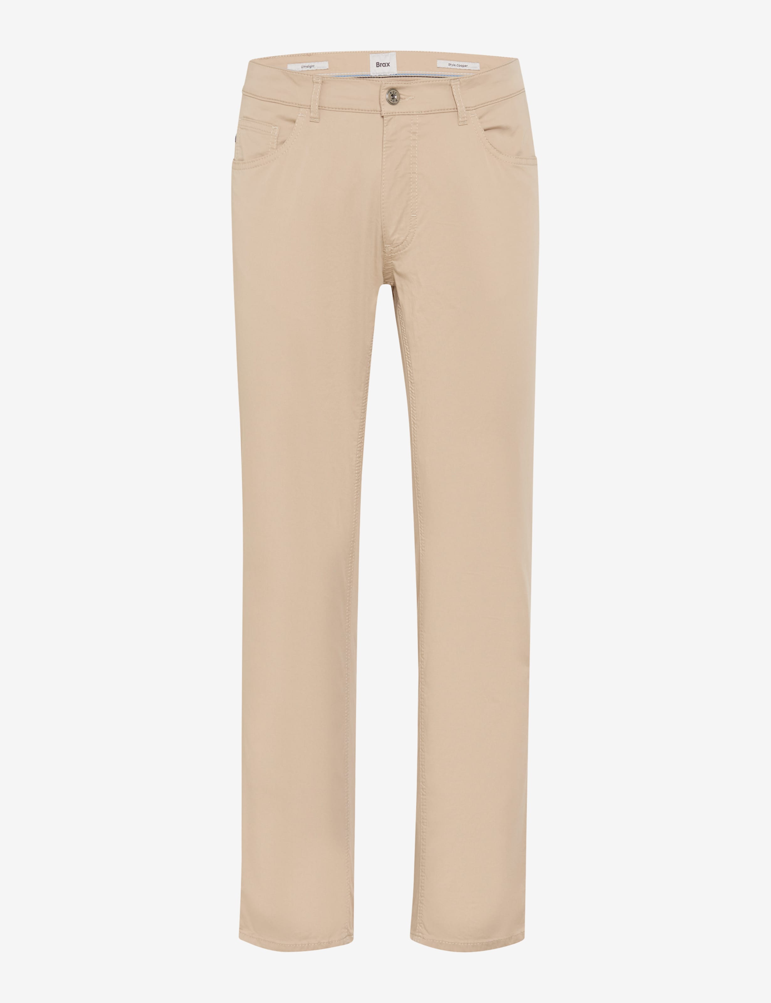 Homme Style COOPER Marron Clair Regular Fit Détourage avant