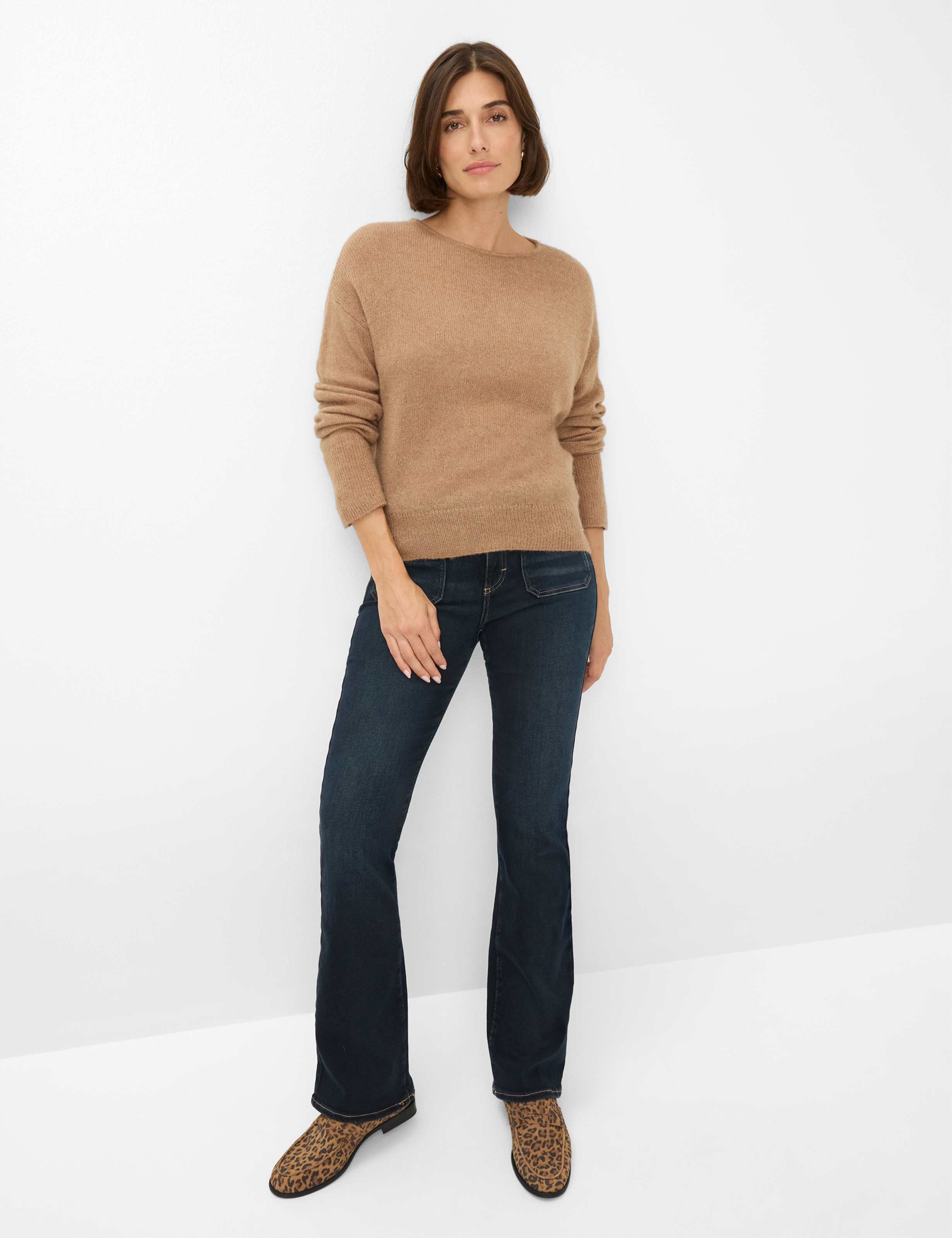 Damen Style LISA Hellbraun  Model Outfit