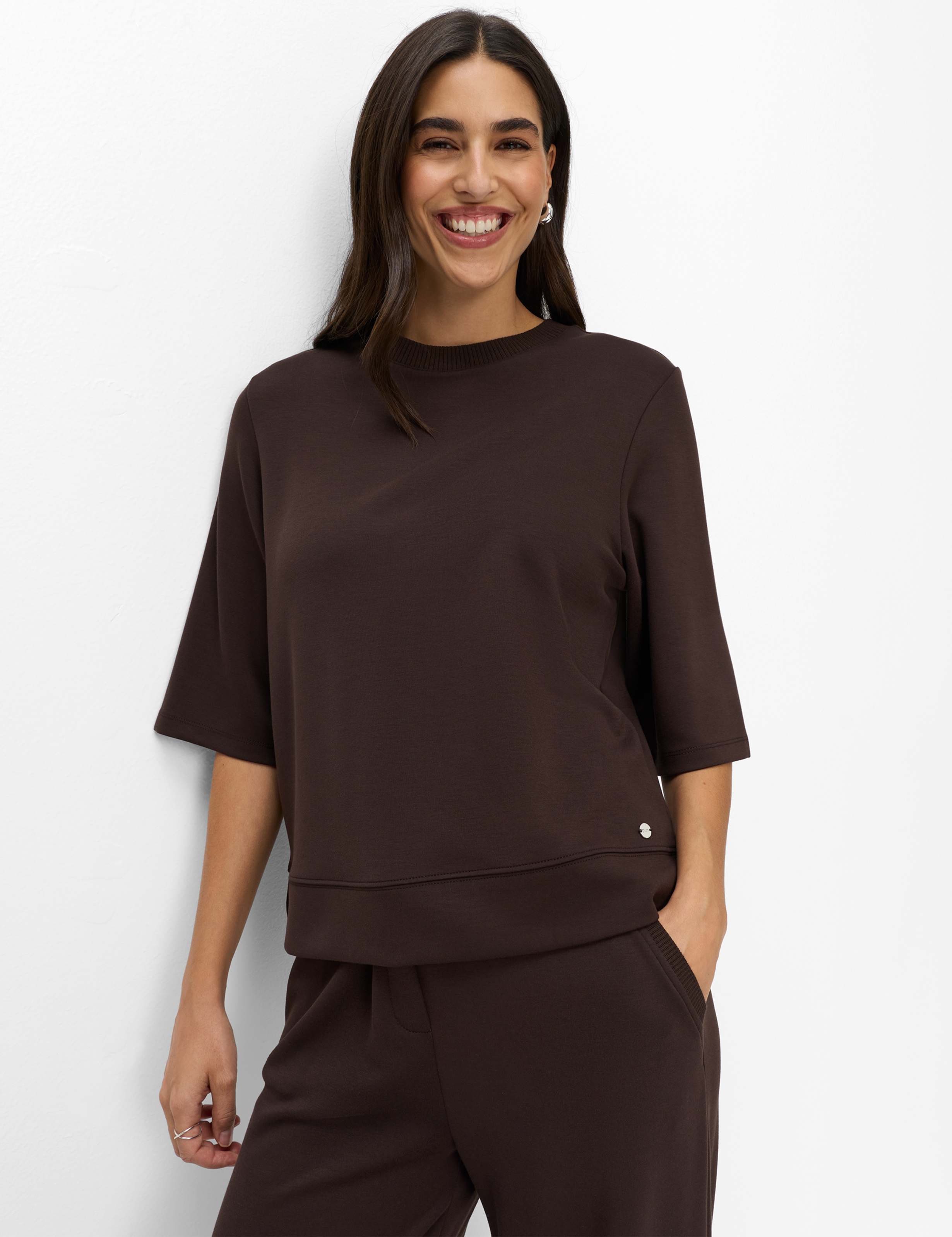 Tons bruns, Femme, Style BERTA M, MODEL_FRONT_ISHOP