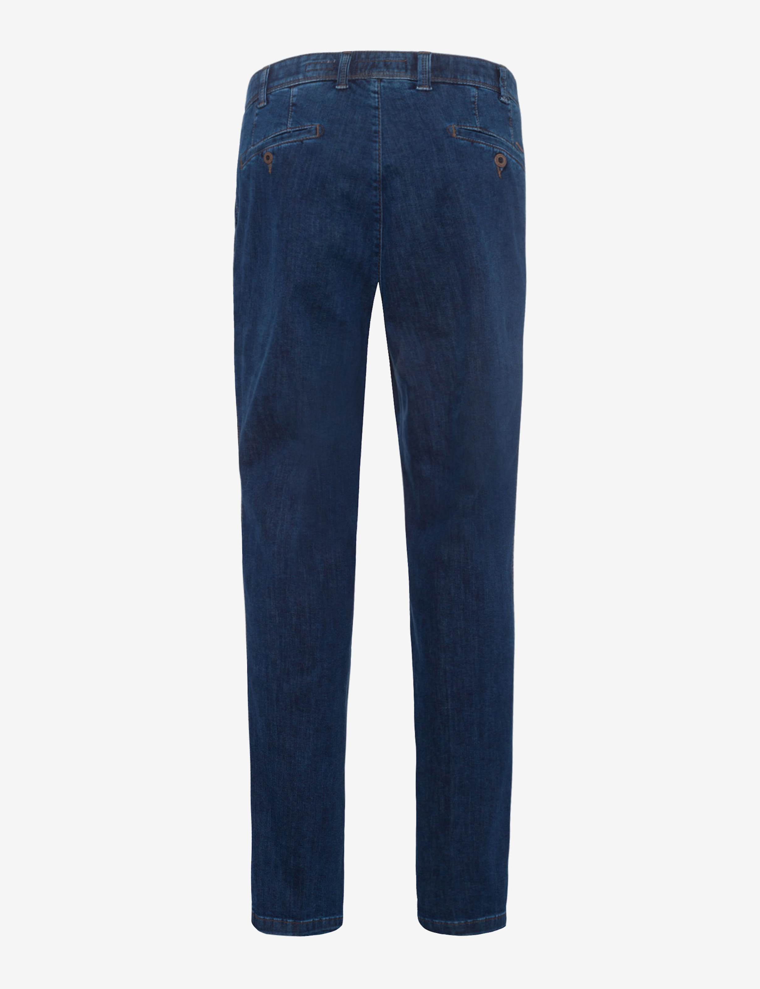 Herren Style JIM Denim Blau Regular Fit Freisteller Rueck