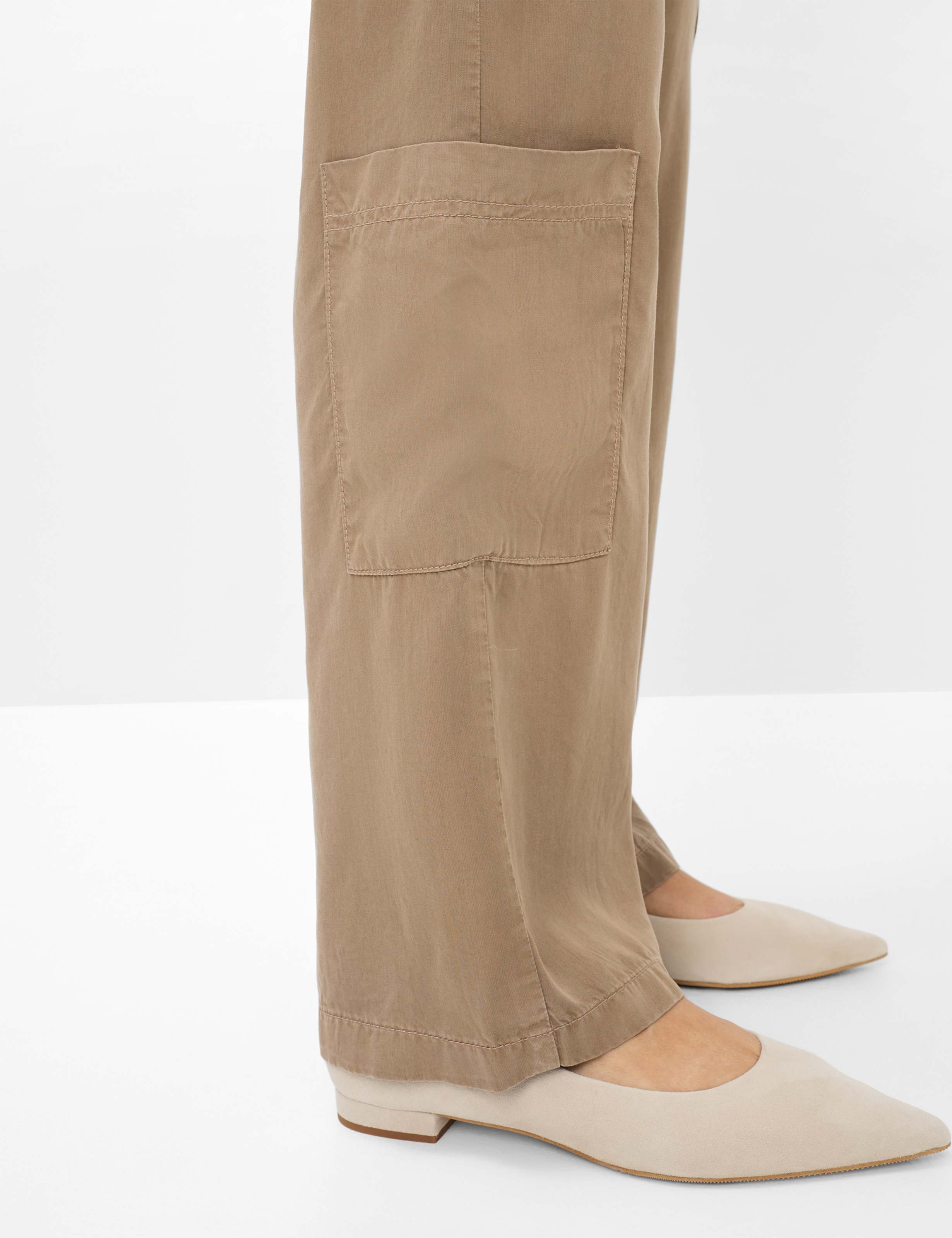 Women Style MAINE Brown Wide Leg Detail 2