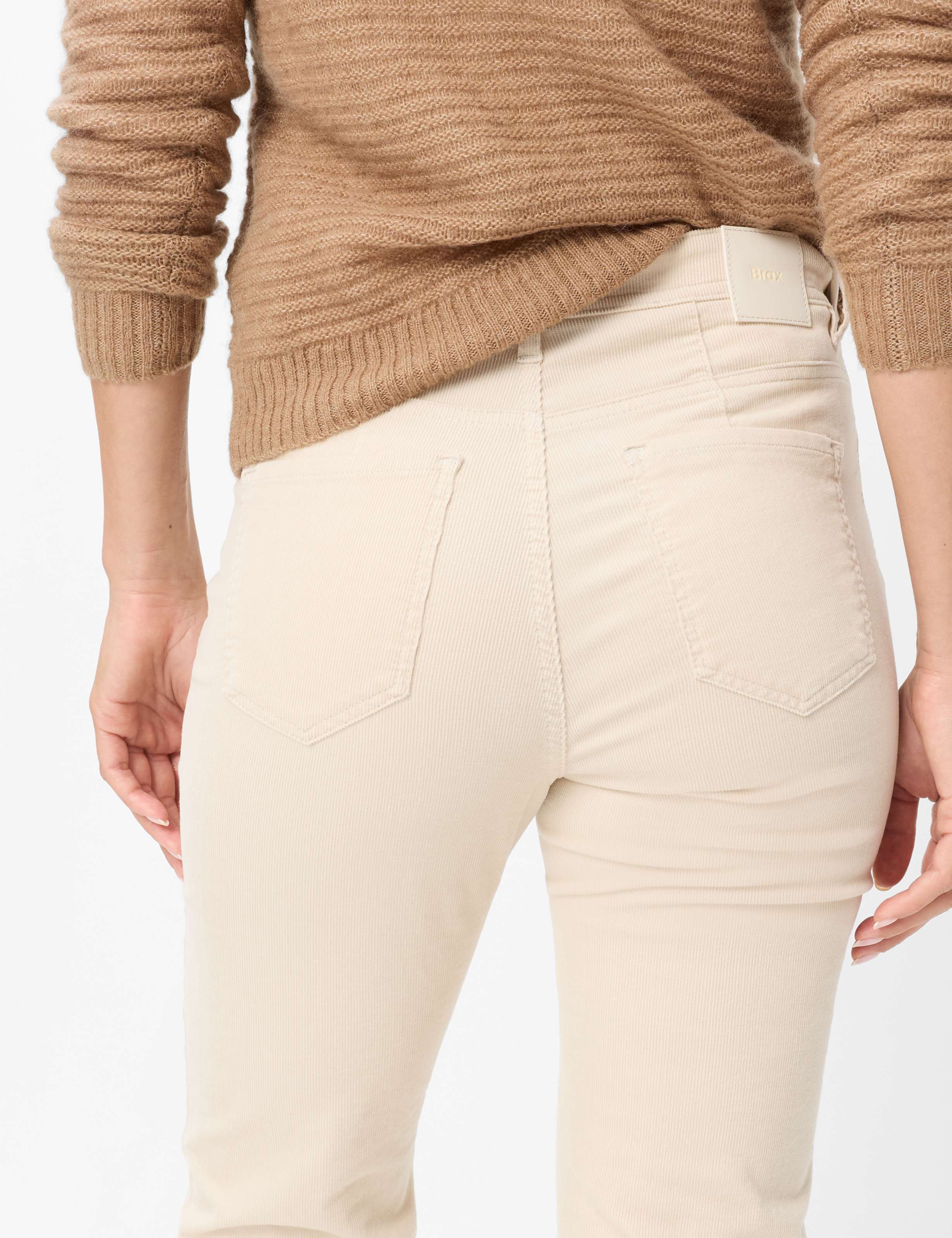 Women Style MARY Cream white Regular Fit Detail 2