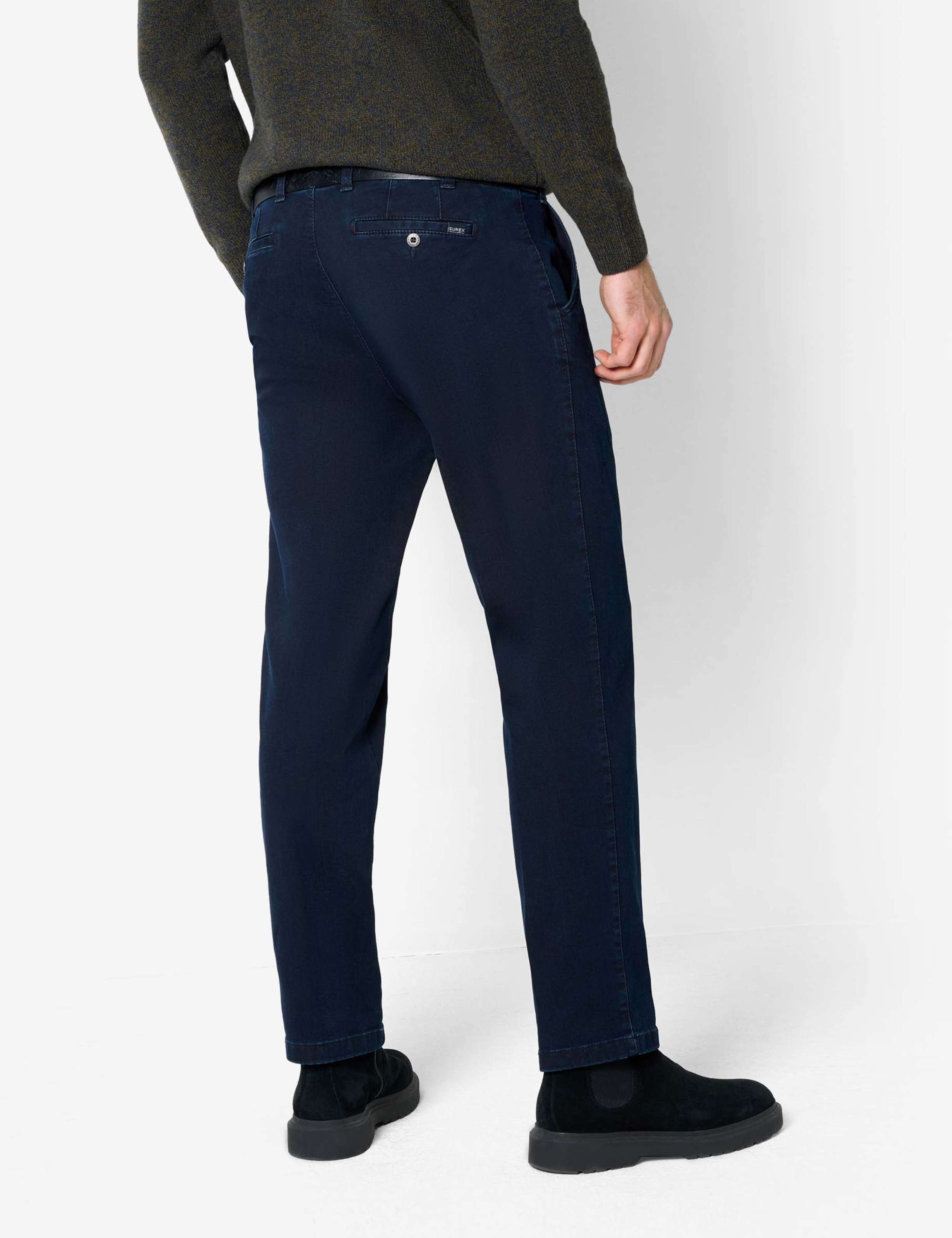Herre Style FRED Denim Mørkeblå Regular Fit Model ryg