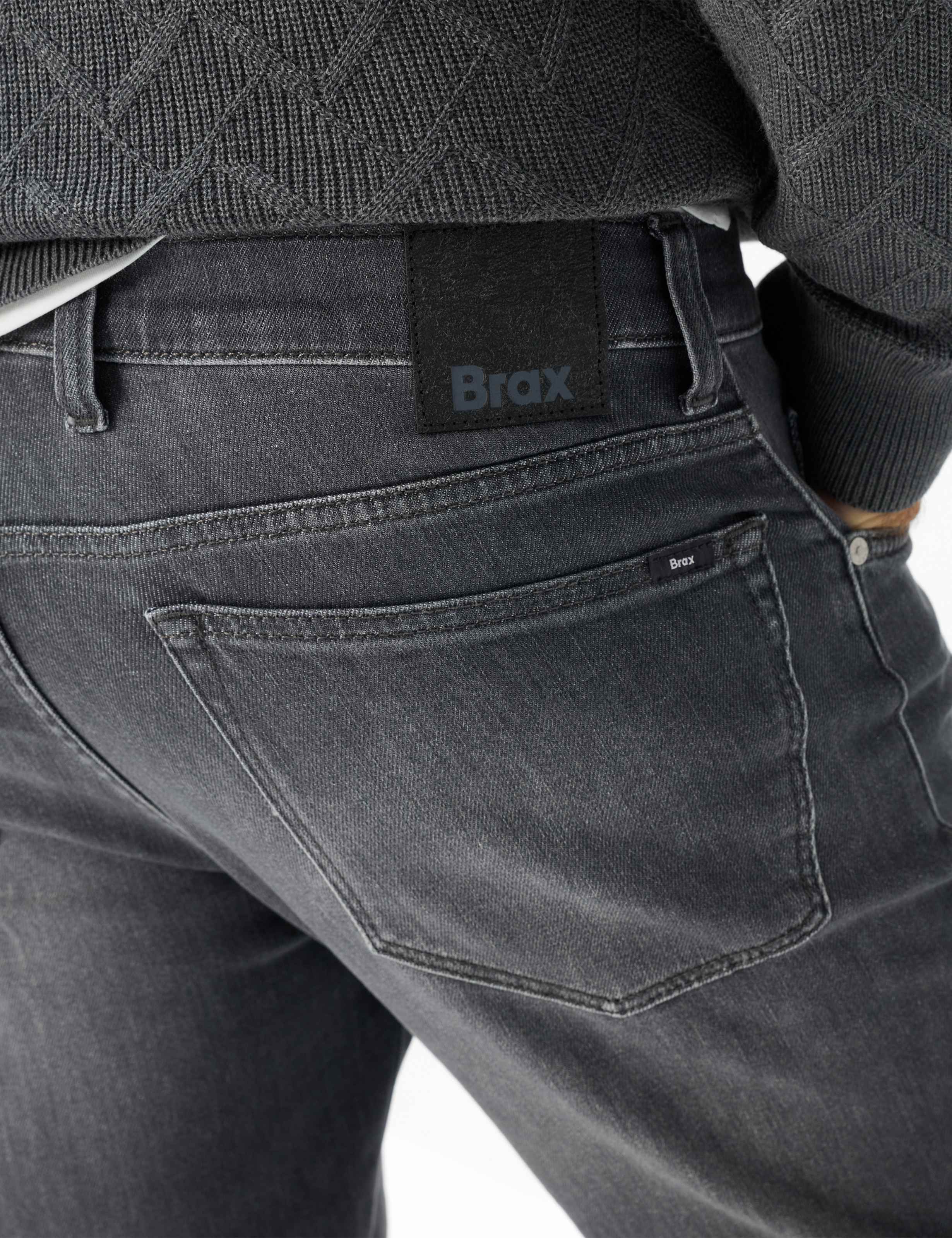 Homme Style CLINT Denim Gris Moyen Relaxed Fit Détail 2