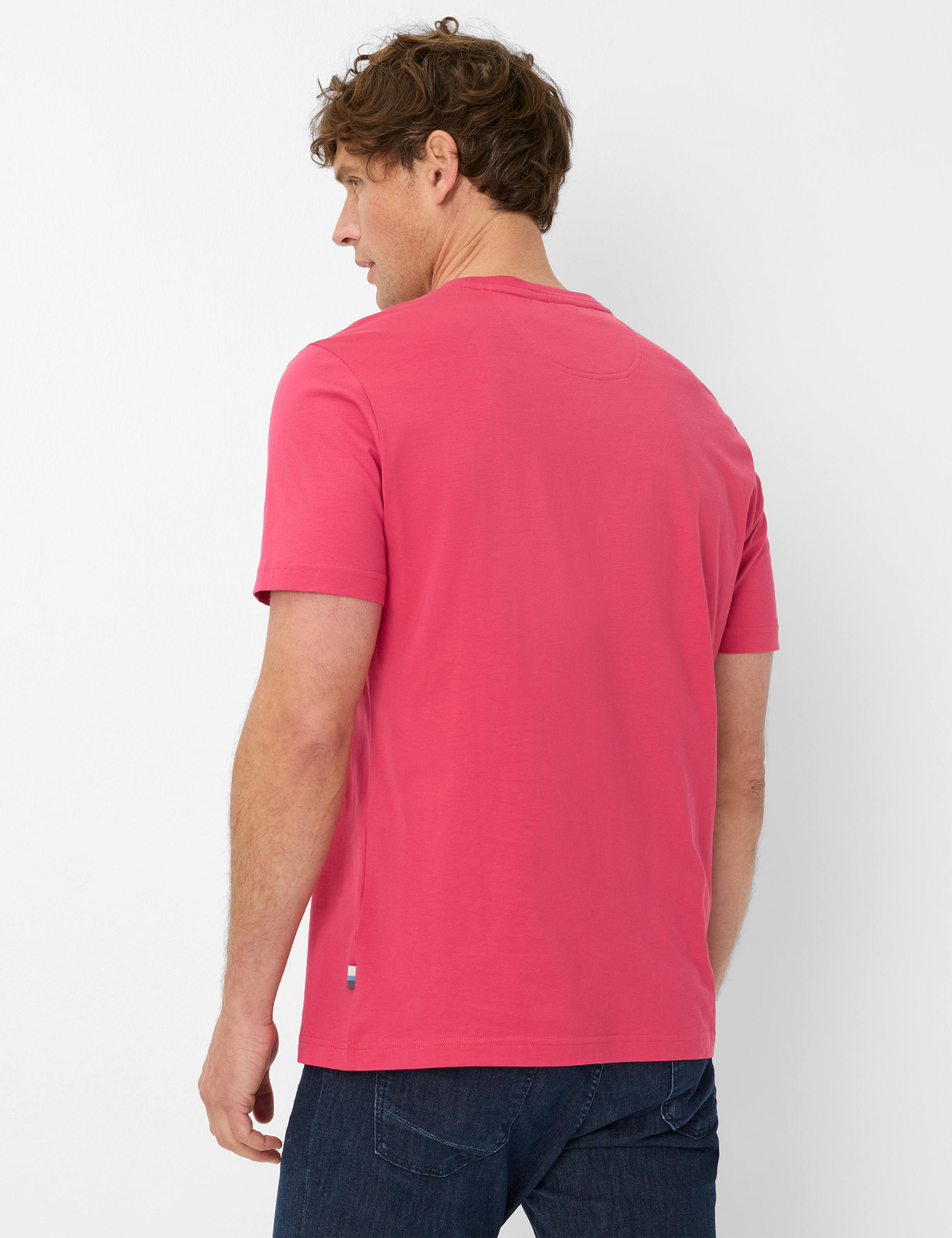 Homme Style TED Rouge Clair  Dos mannequin