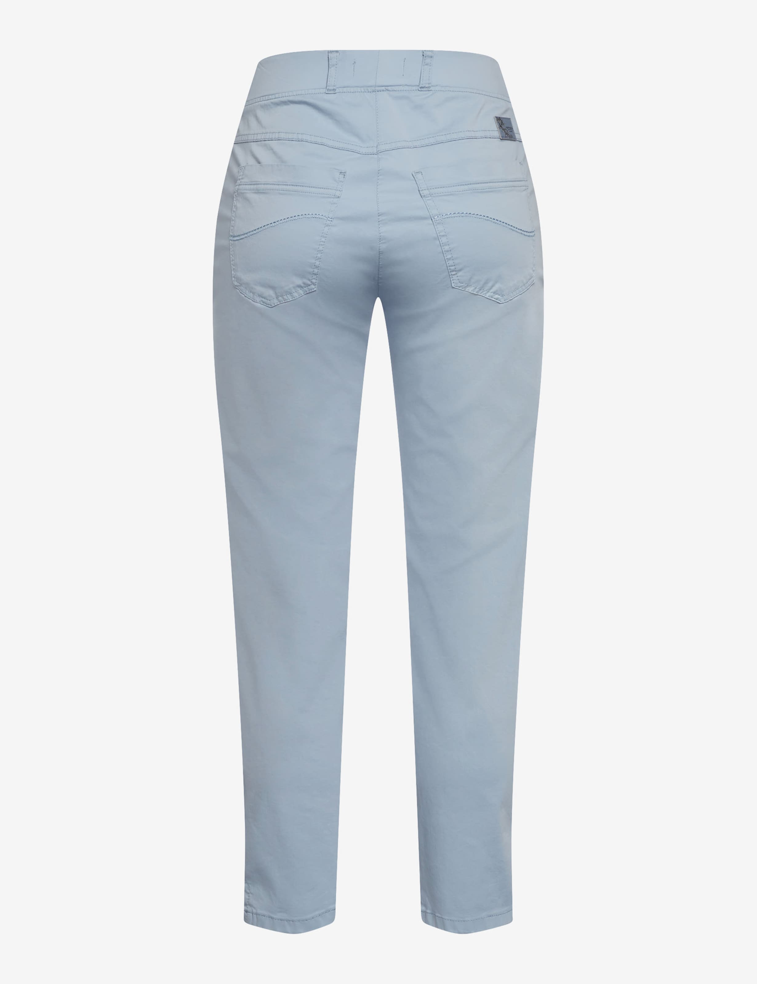 Damen Style LAVINA ZIP 6/8 Hellblau Super Slim Fit Freisteller Rueck