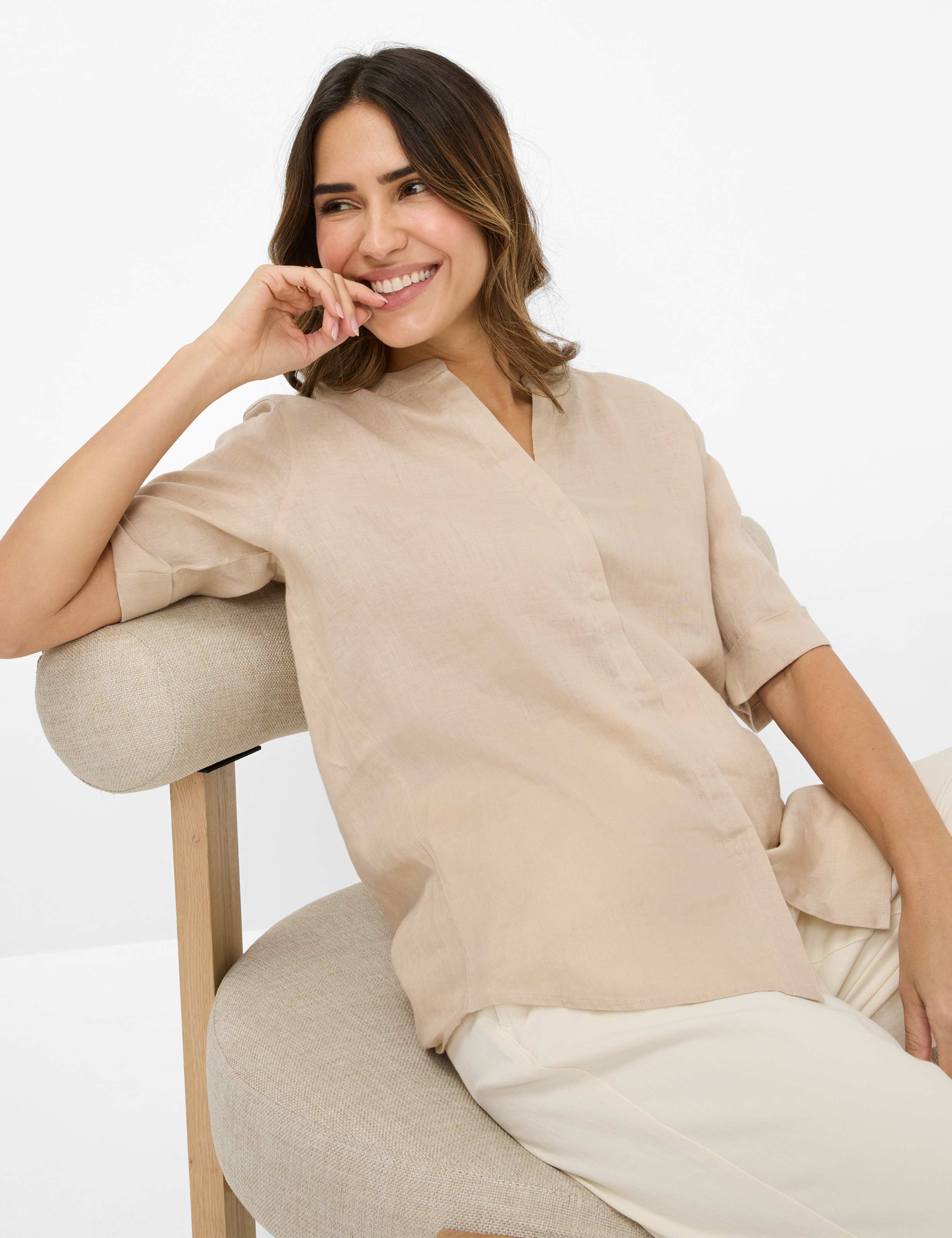 Women Style VERI Beige  Detail 1