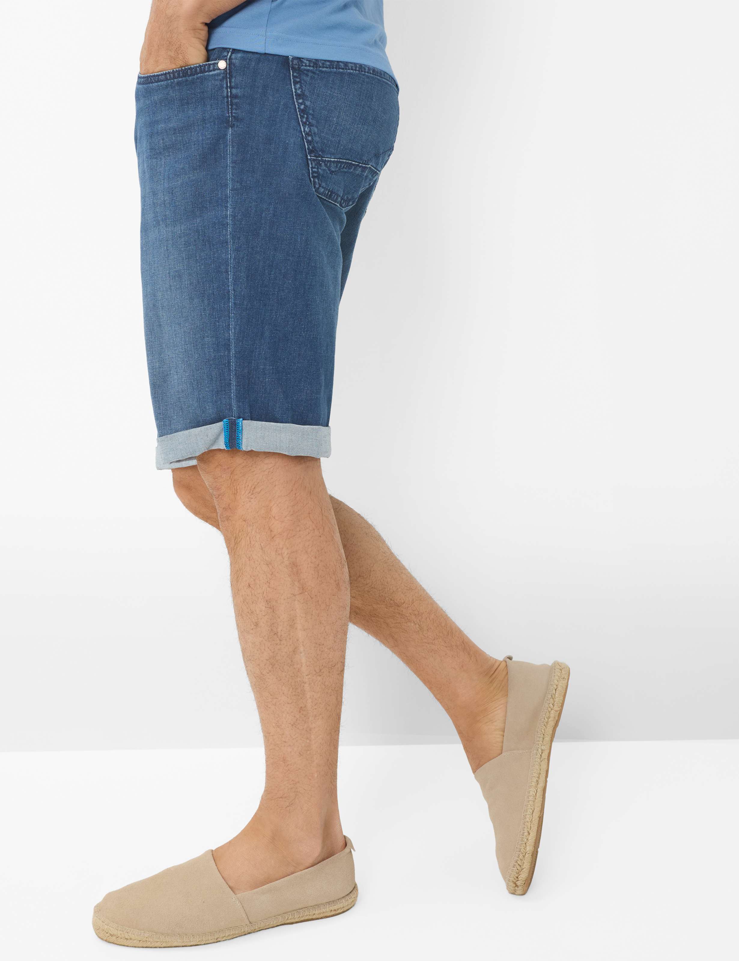 Homme Style BRAD Denim Bleu Regular Fit Détail 1