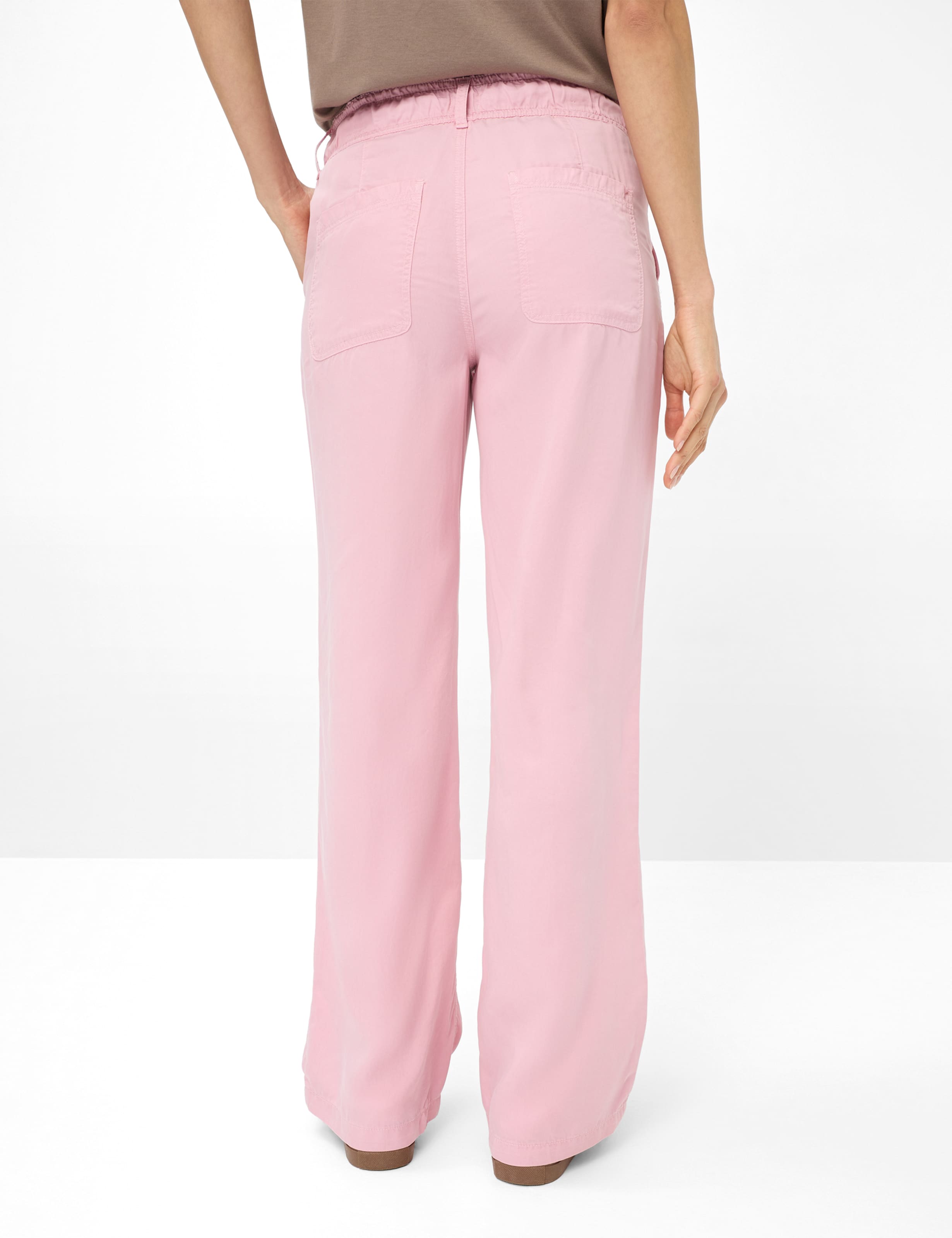 Women Style MAINE Rose Wide Leg Model back