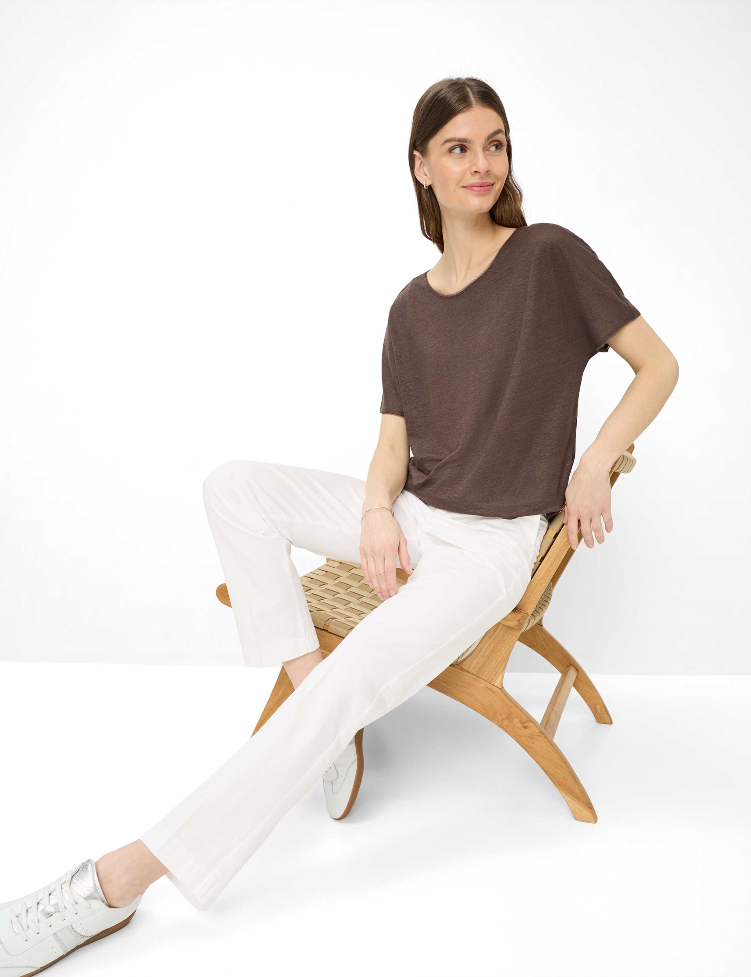 Dames Style MADISON Wit Straight Fit Detail 1