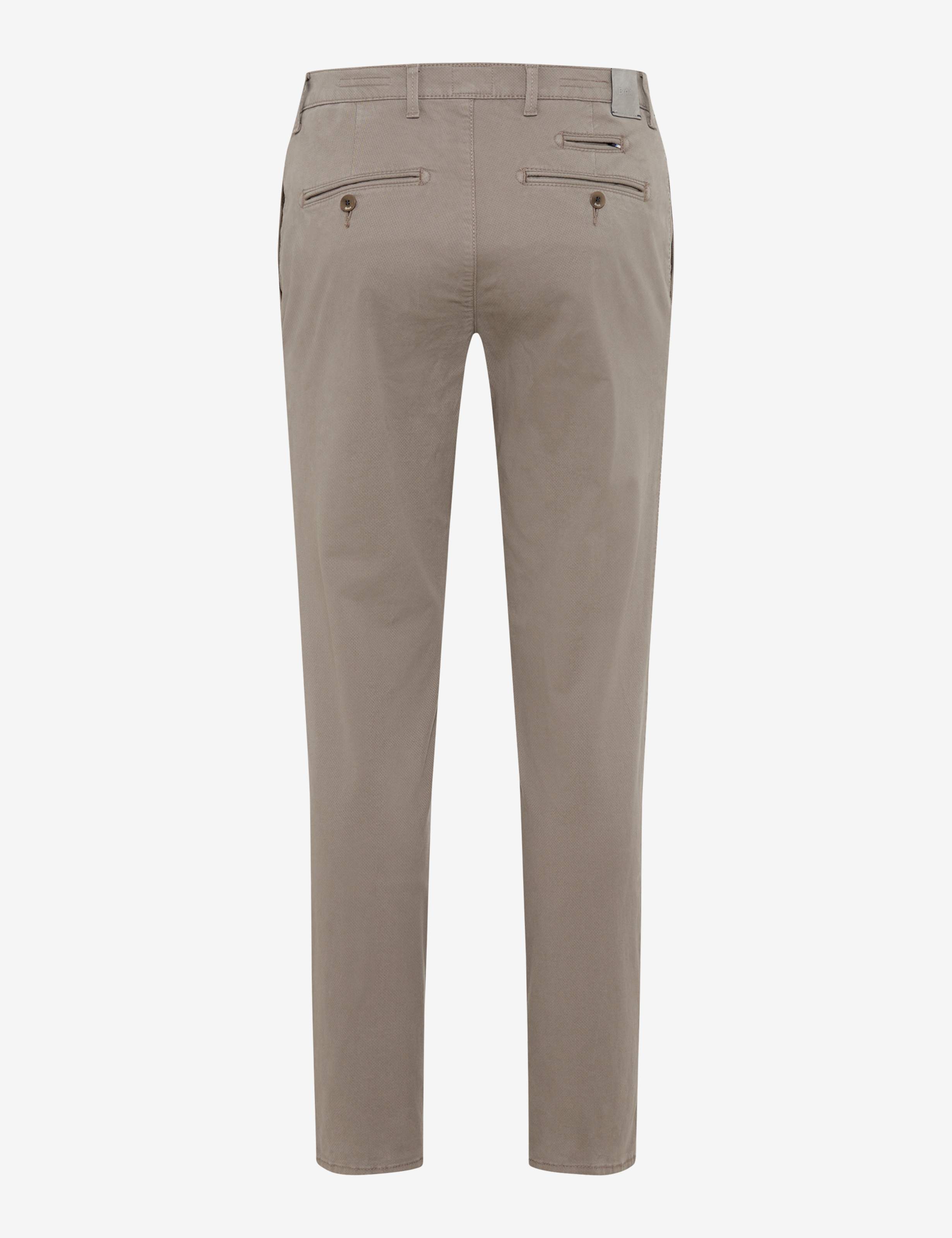 Homme Style FABIO IN Marron Clair Modern Fit Détourage arrière