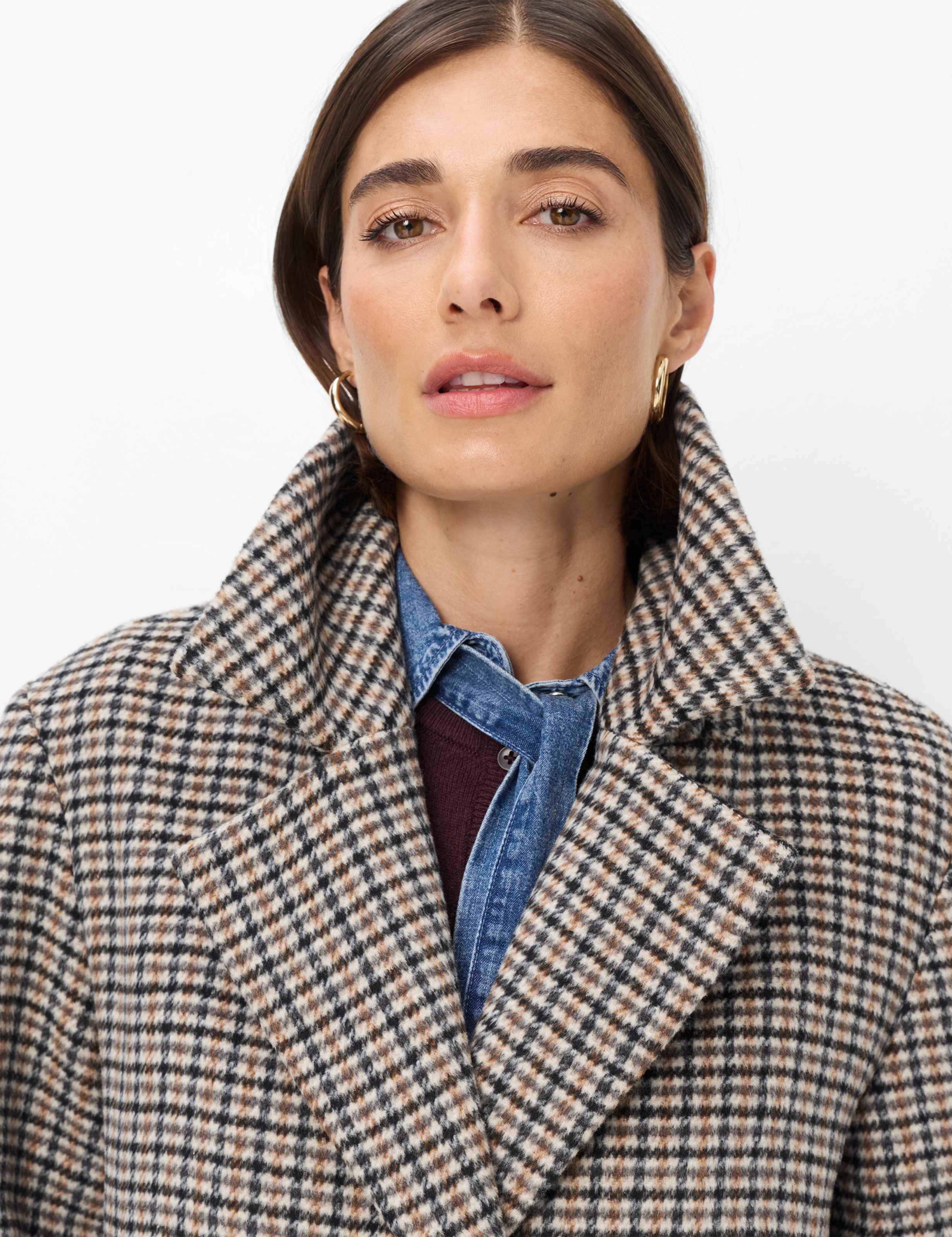 Femme Style PEARL Marron Clair  Détail 1