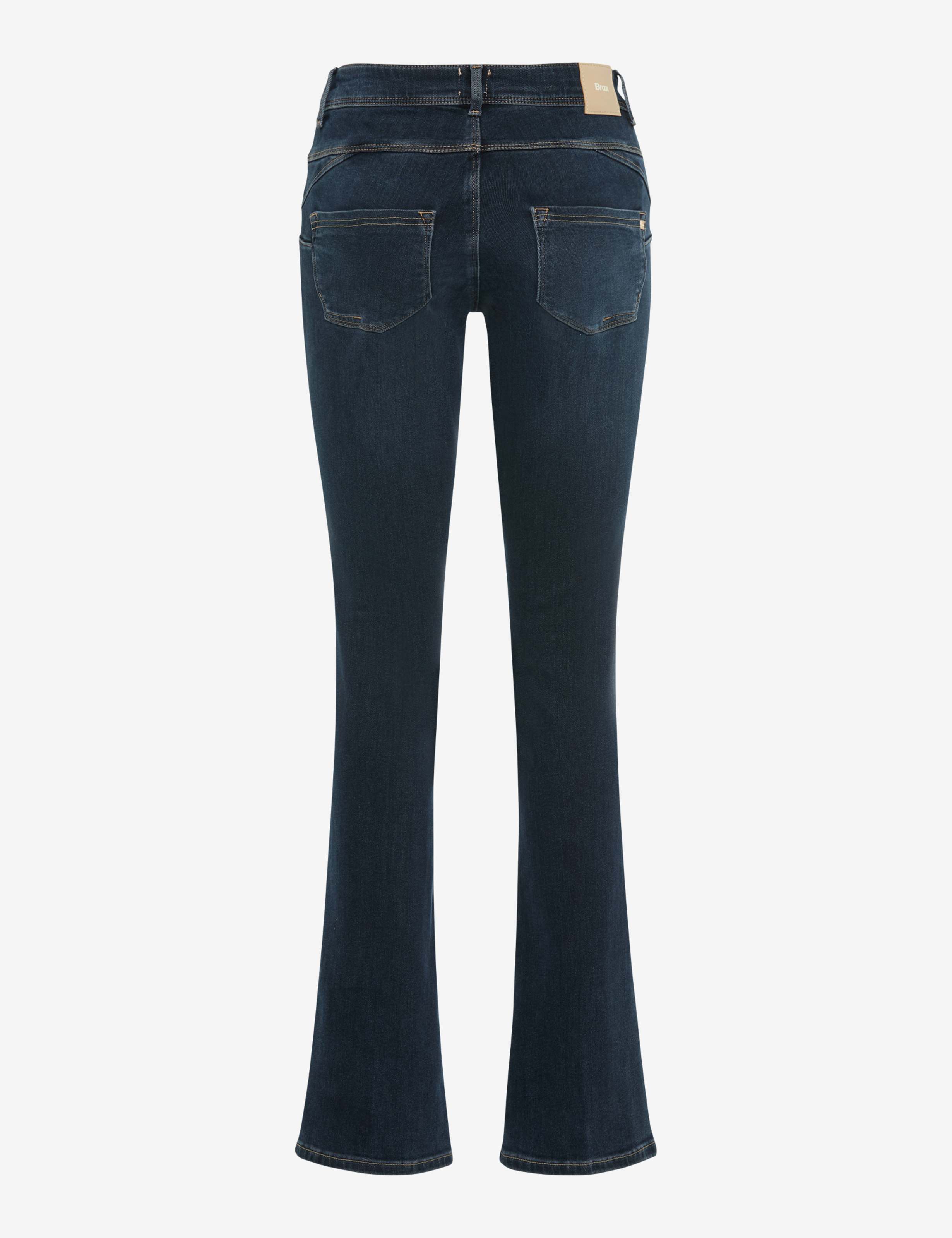 Women Style ANA Denim Dark Blue Skinny Fit Stand-alone rear view