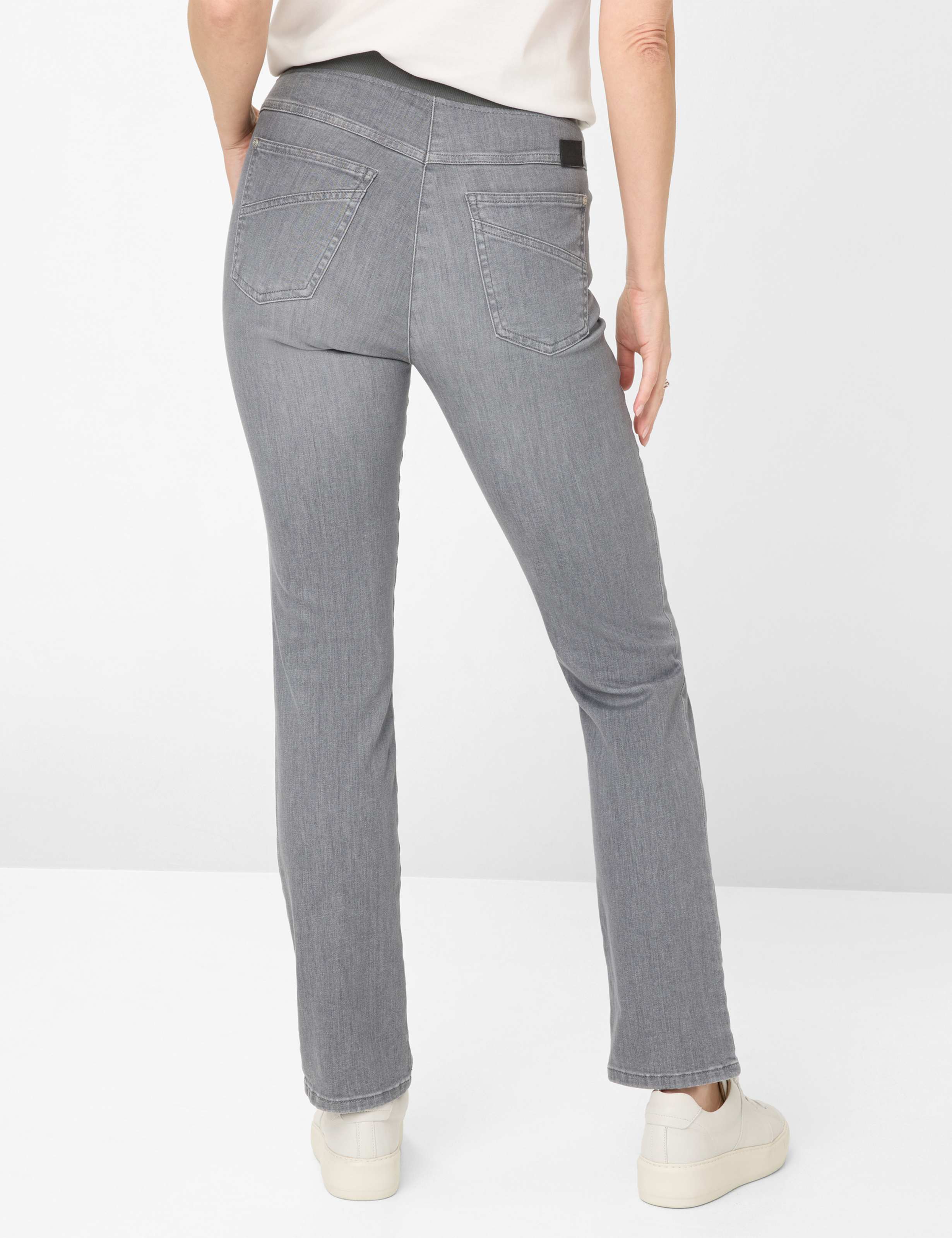 Damen Style PAMINA Denim Grau  Model Rueck
