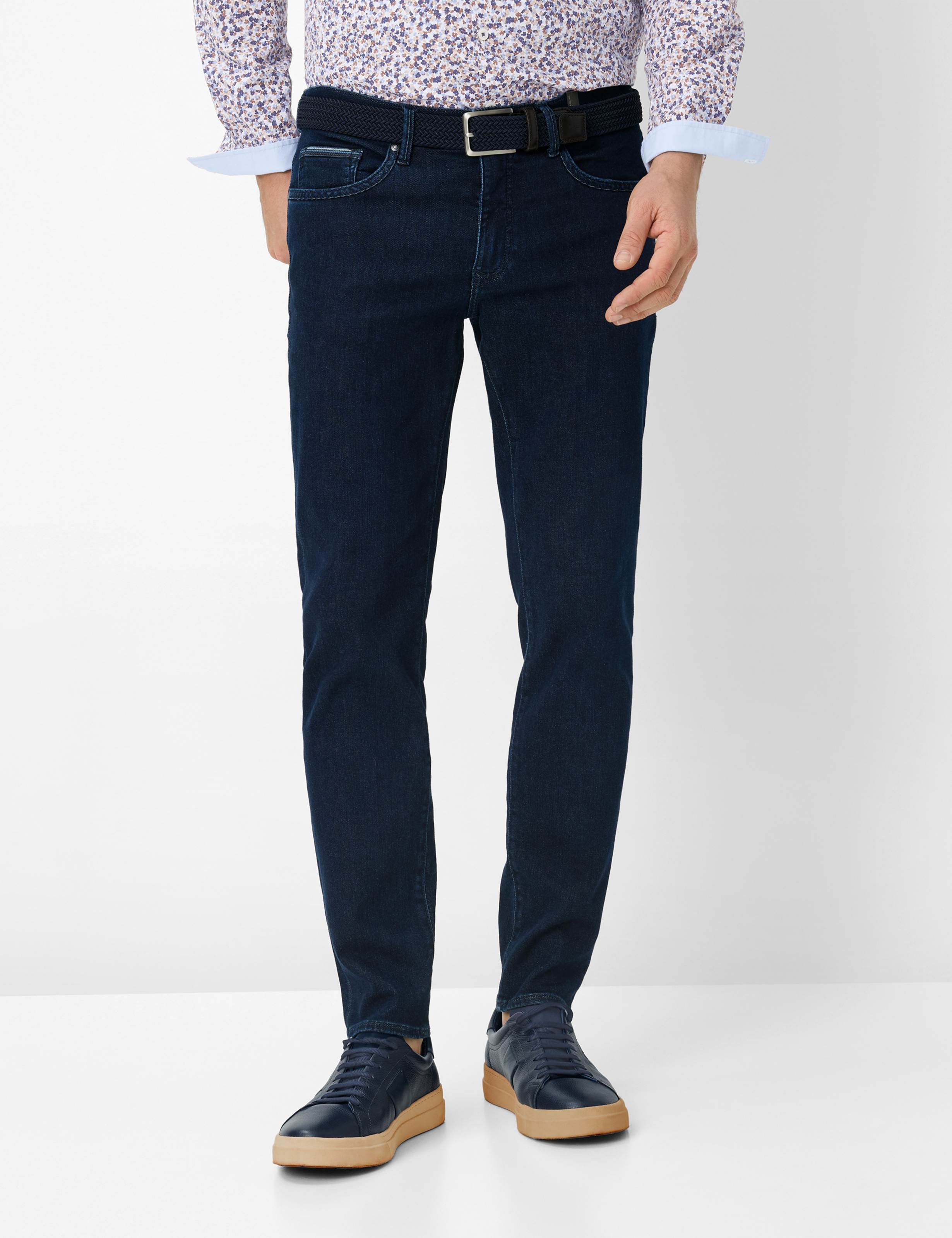 Thumbnail - Brax Herren Five-Pocket-Hose Style CHRIS DEEP BLUE USED, denim dunkelblau, Gr. 34/34