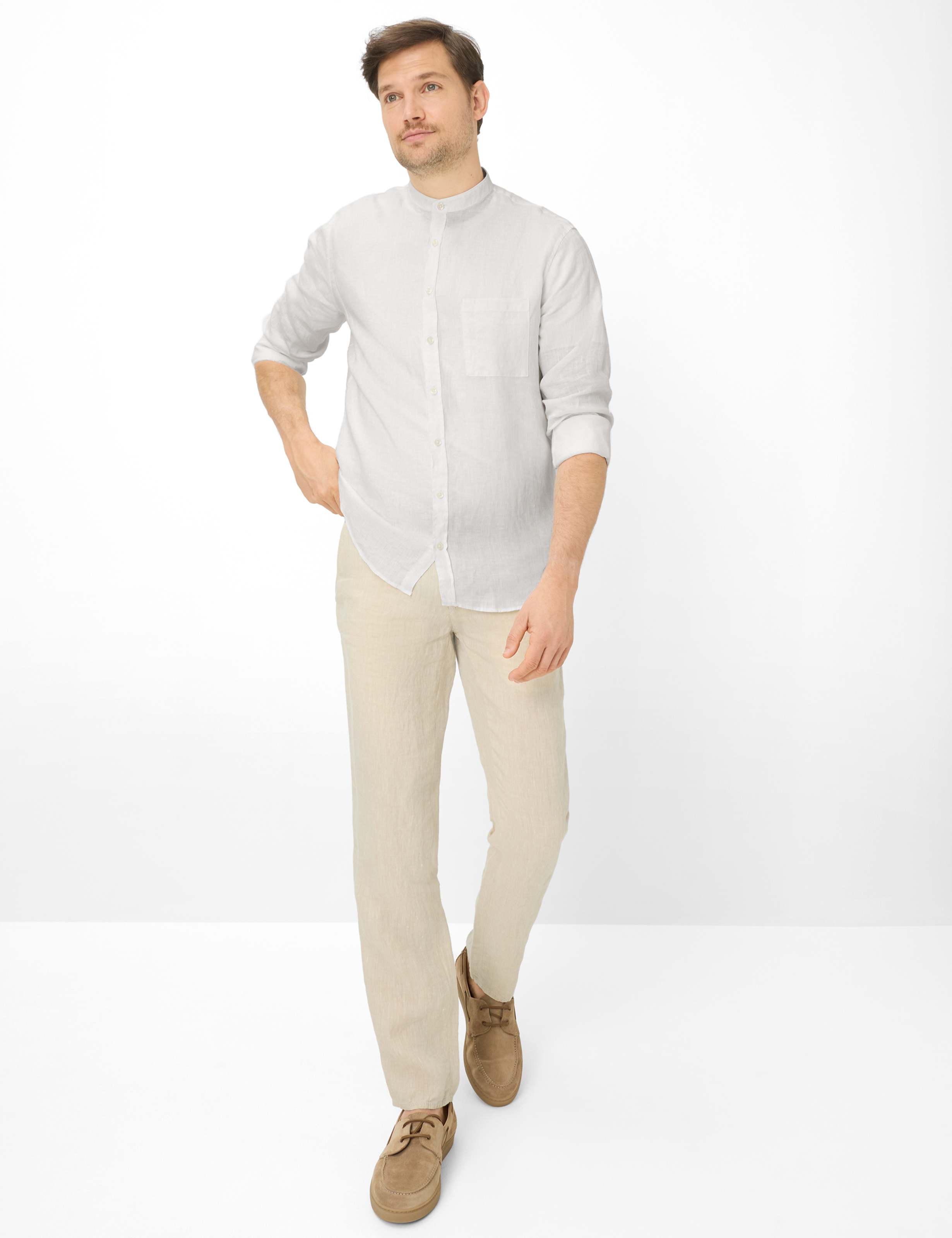 Heren Style LARS Wit  Model outfit