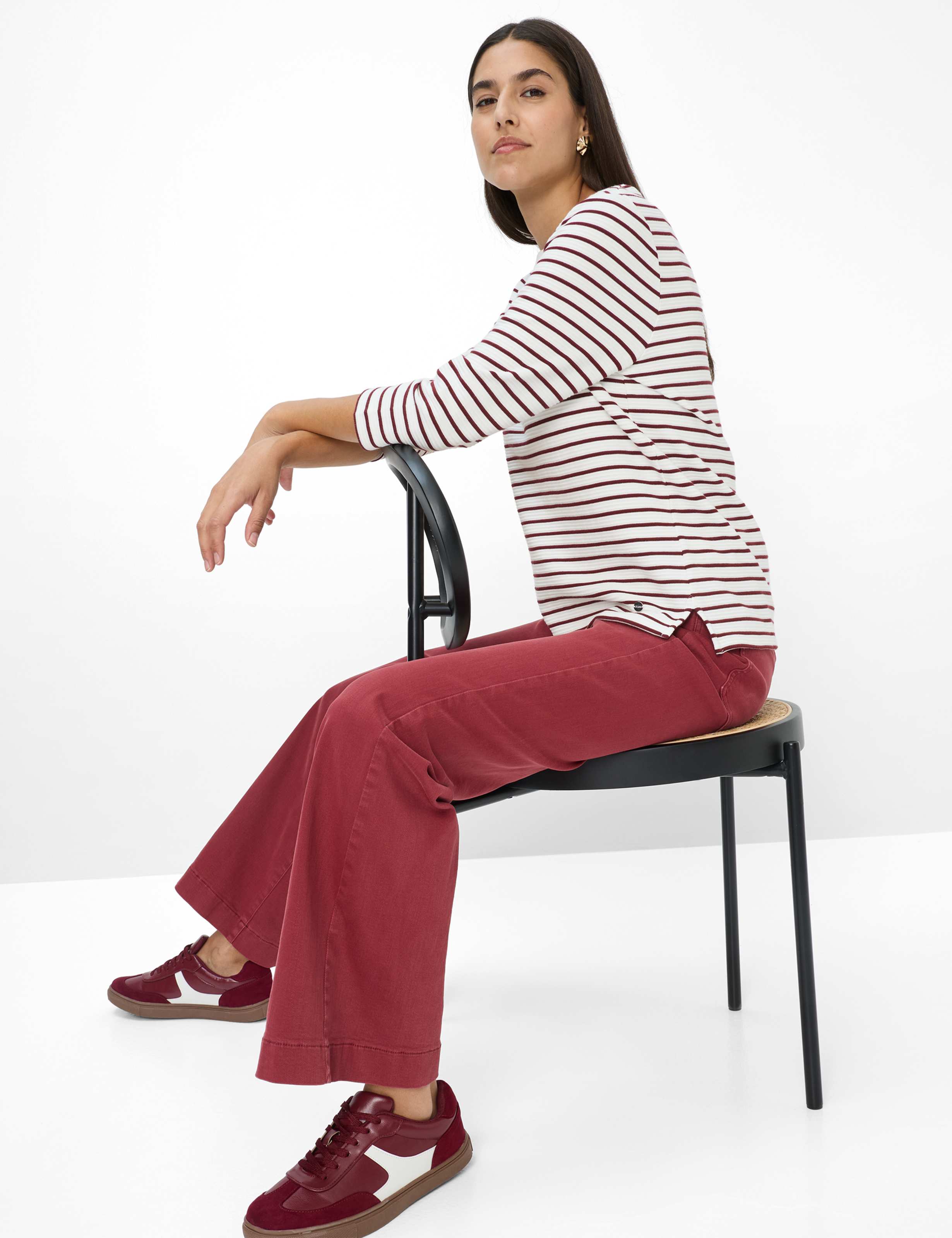 Women Style BONNIE Dark Red  Detail 1